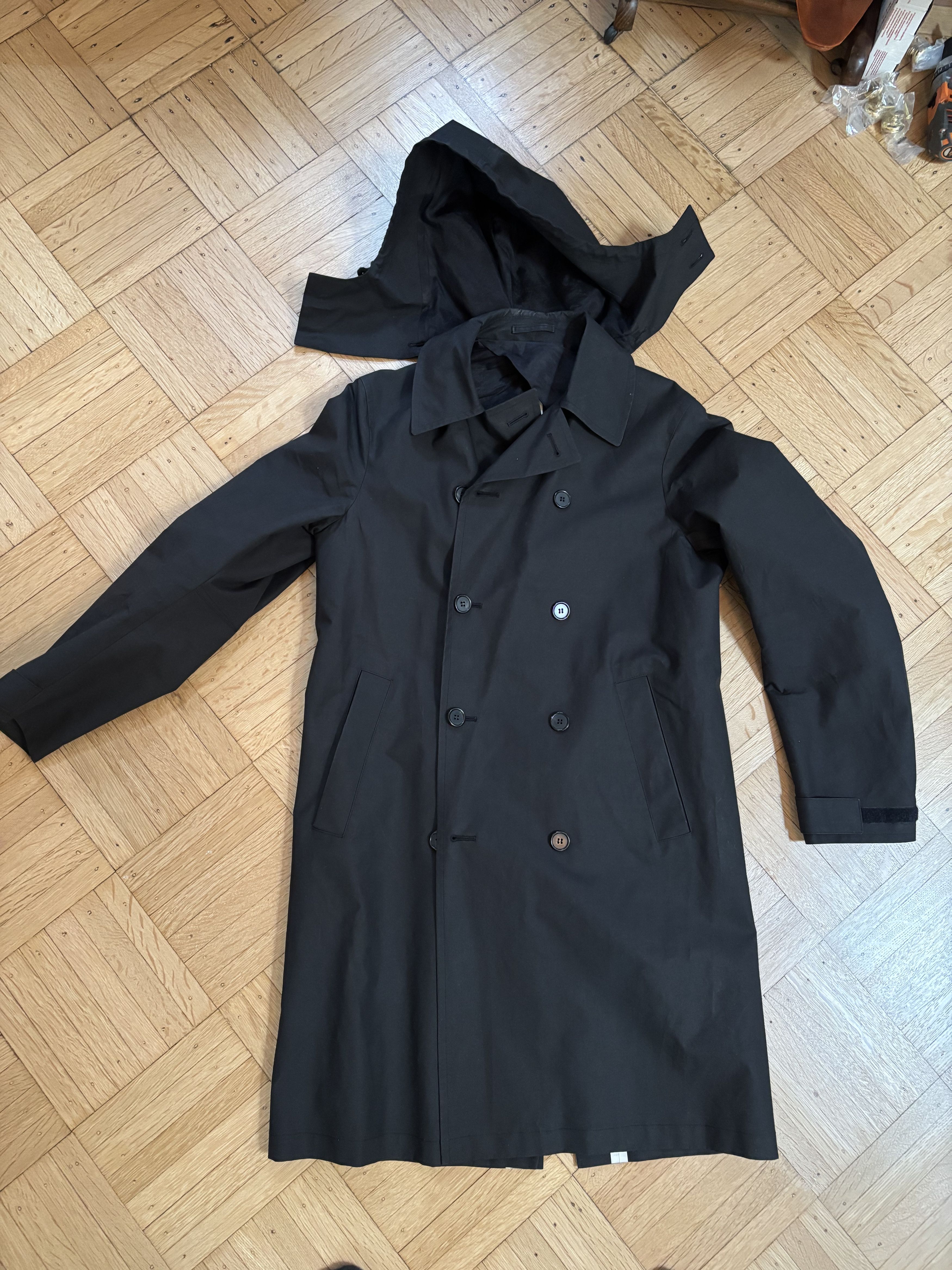Marni Marni Double Breasted Trench with Detachable Hood Size US S / EU 44-46 / 1 - 1 Thumbnail