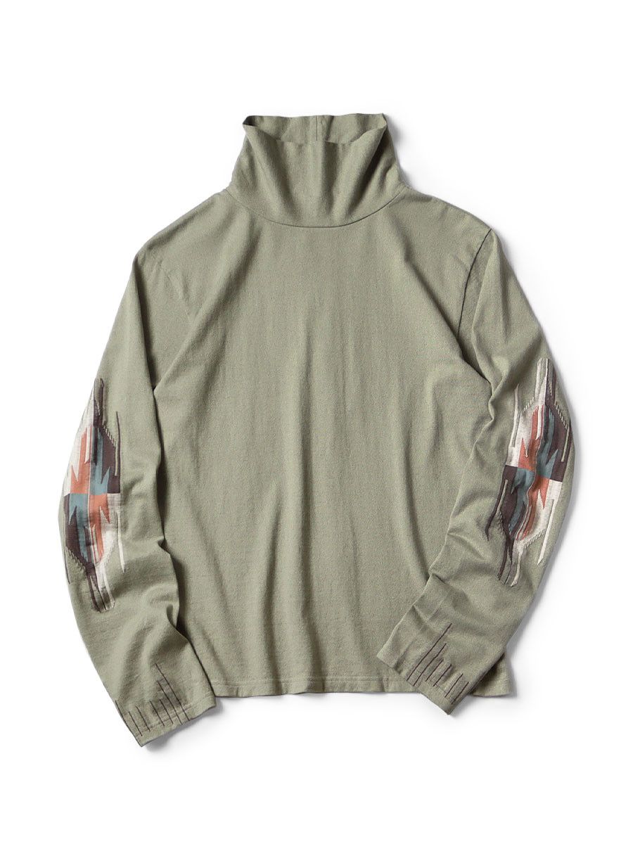 Kapital kapital Ortega High-Neck Long-Sleeved T-Shirt Size US L / EU 52-54 / 3 - 1 Thumbnail