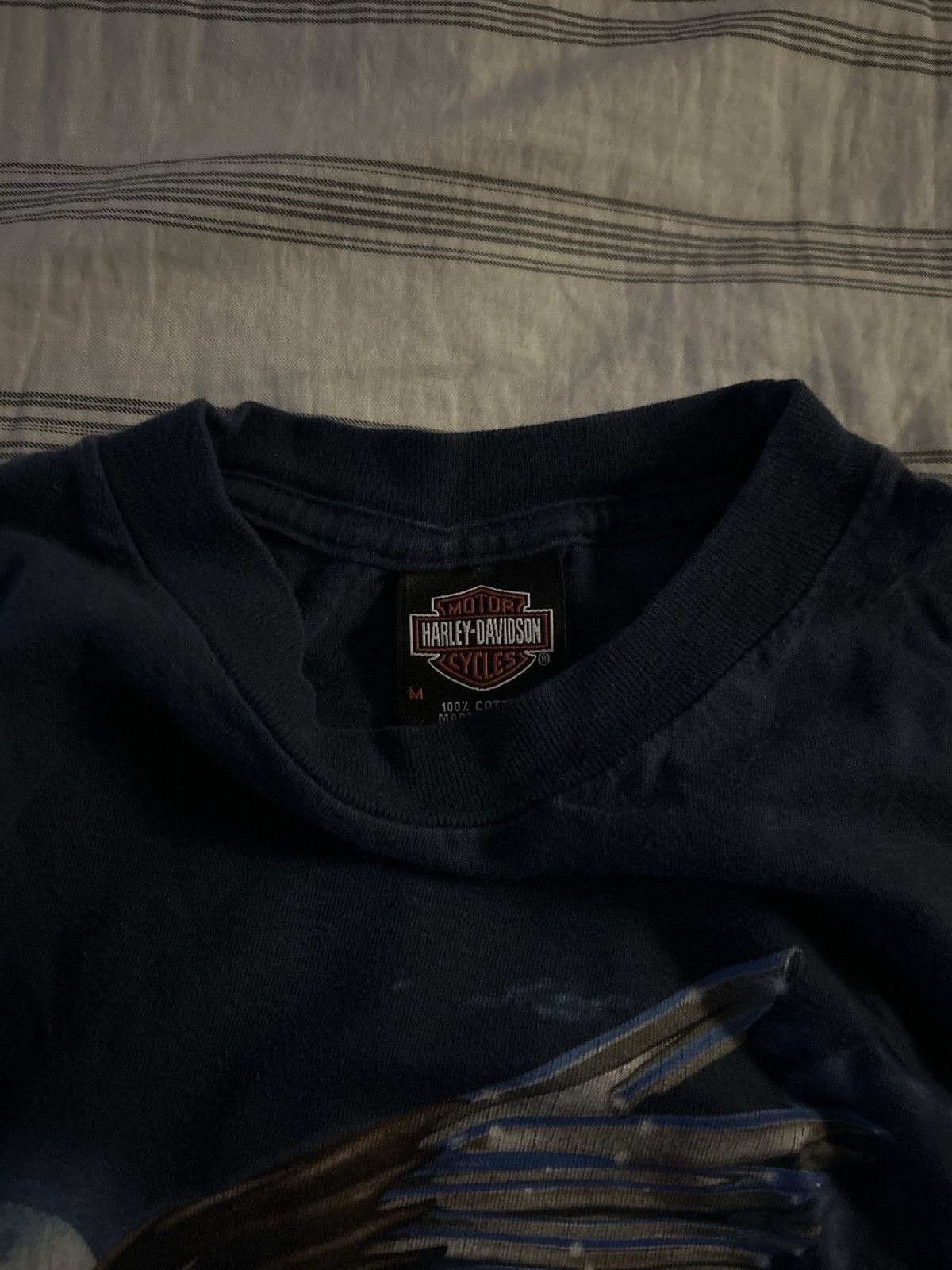 Harley Davidson × Vintage Vintage Harley Davidson Eagle T Shirt Size US M / EU 48-50 / 2 - 3 Thumbnail