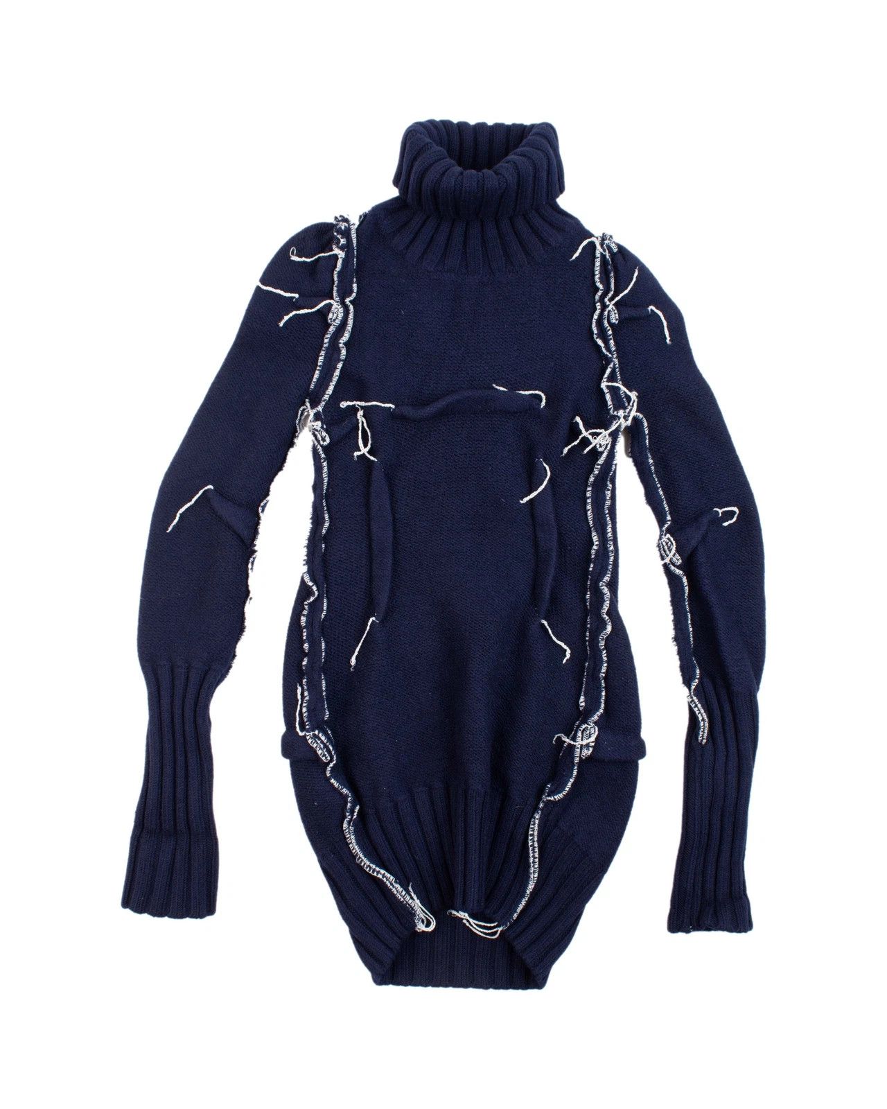 H&M × Maison Margiela Woman's Maison Martin Margiela x H&M Sweater Navy Size XS Size XS / US 0-2 / IT 36-38 - 1 Thumbnail