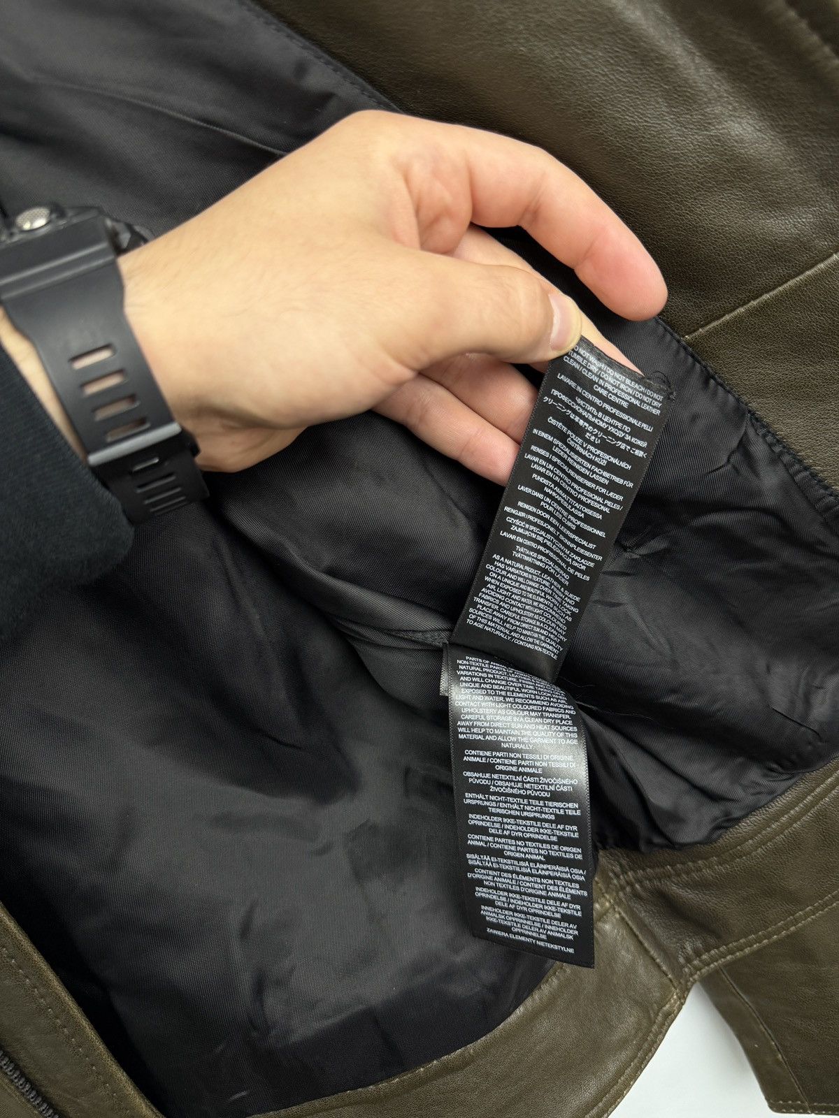 Belstaff ❗️NEW 🇬🇧 Belstaff Sheep Leather Jacket 100038 V Racer Size US M / EU 48-50 / 2 - 14 Thumbnail