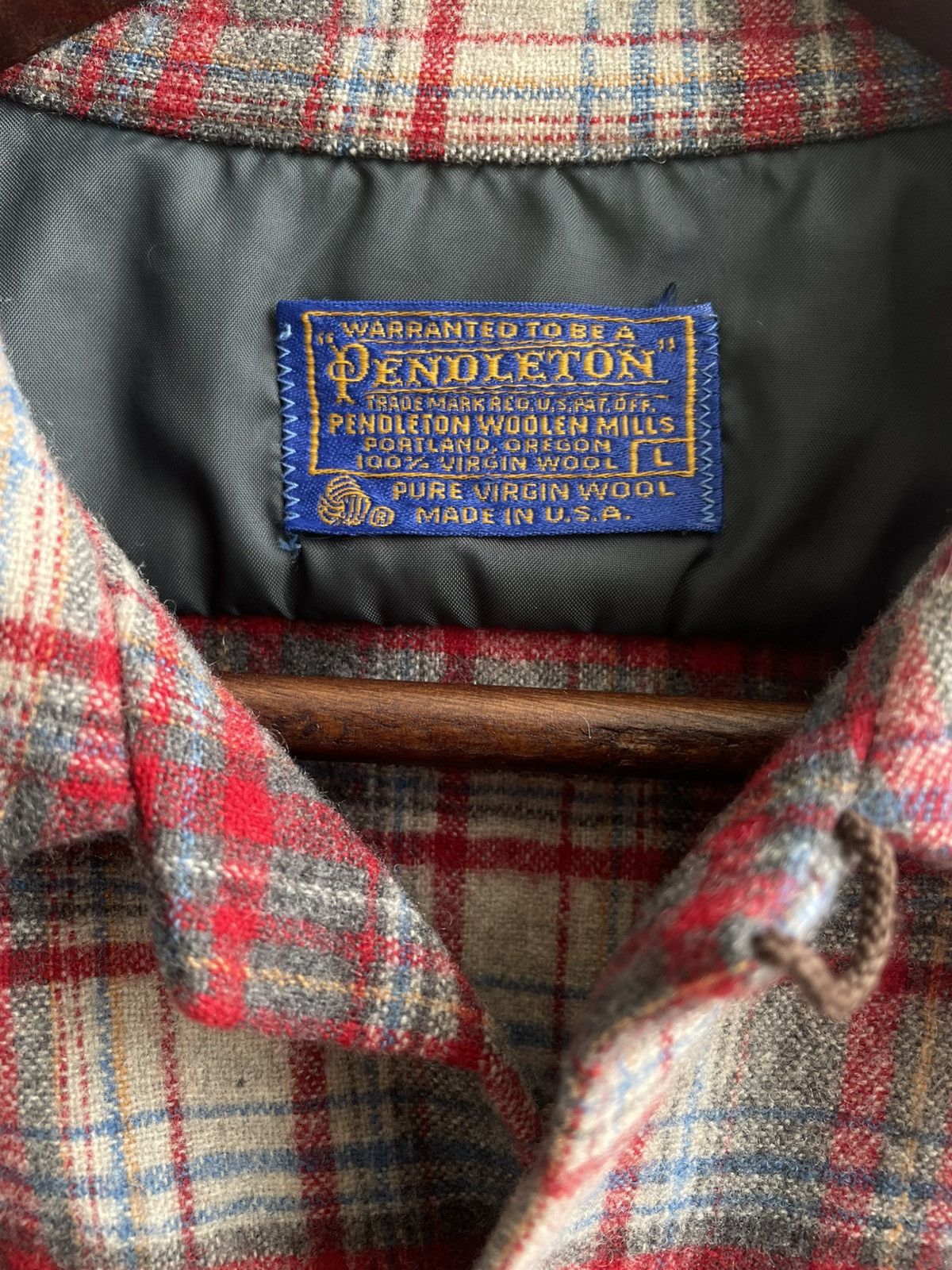 Pendleton Vintage 60's Pendleton Shadow Plaid Button Up Longsleeve Size US L / EU 52-54 / 3 - 4 Thumbnail