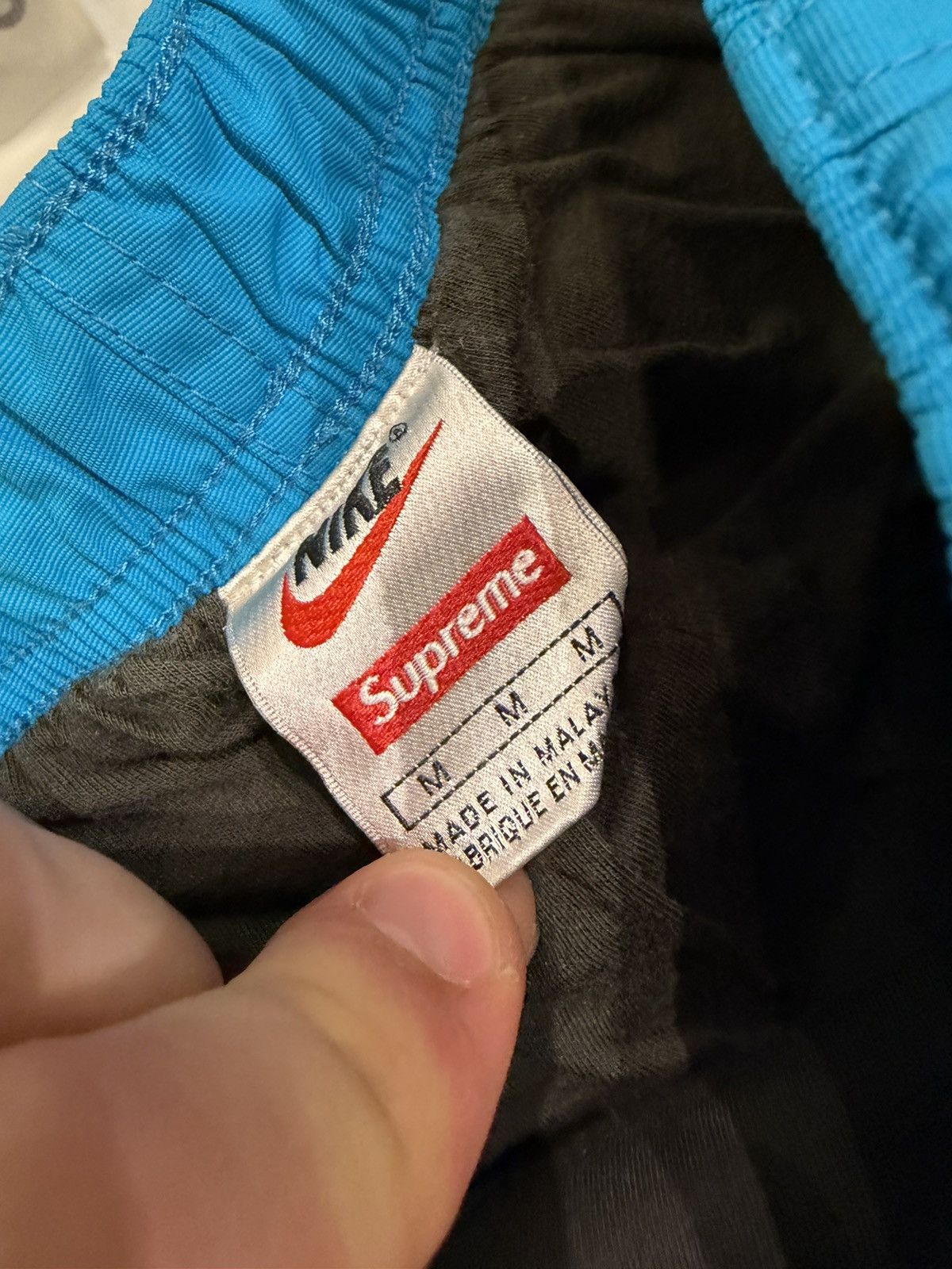 Nike × Supreme Supreme X Nike Trail Running Pants - Blue Size US 30 / EU 46 - 3 Thumbnail
