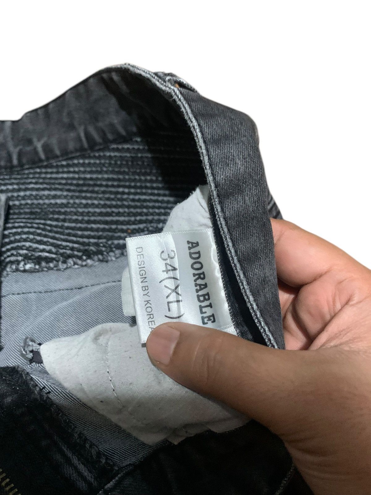 If Six Was Nine × Japanese Brand × Le Grande Bleu (L.G.B.) Adorable skinny biker denim jeans like balmain Size US 34 / EU 50 - 9 Thumbnail