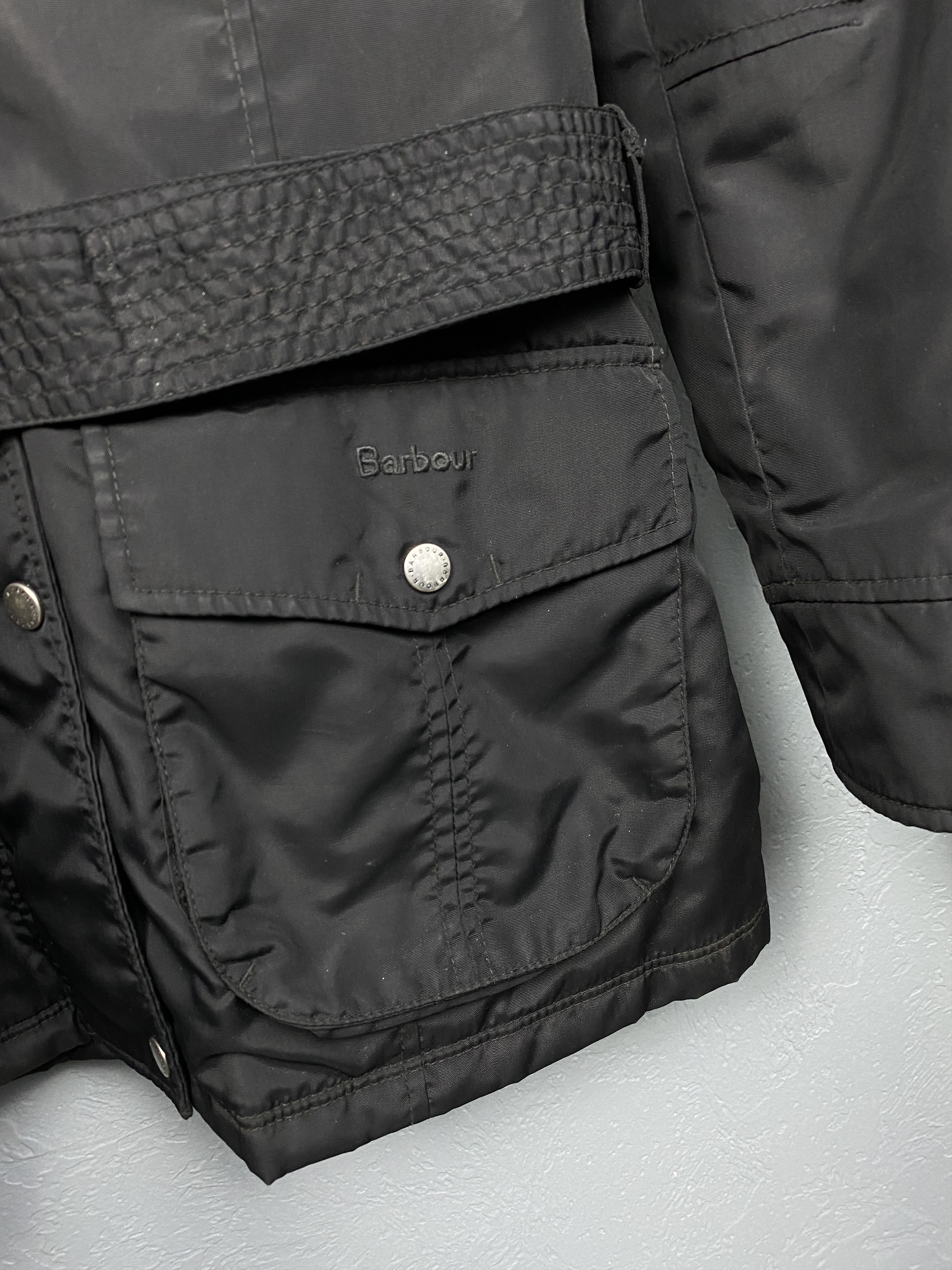 Barbour Barbour International Vintage Womens Outlaw Jacket Size M / US 6-8 / IT 42-44 - 3 Thumbnail