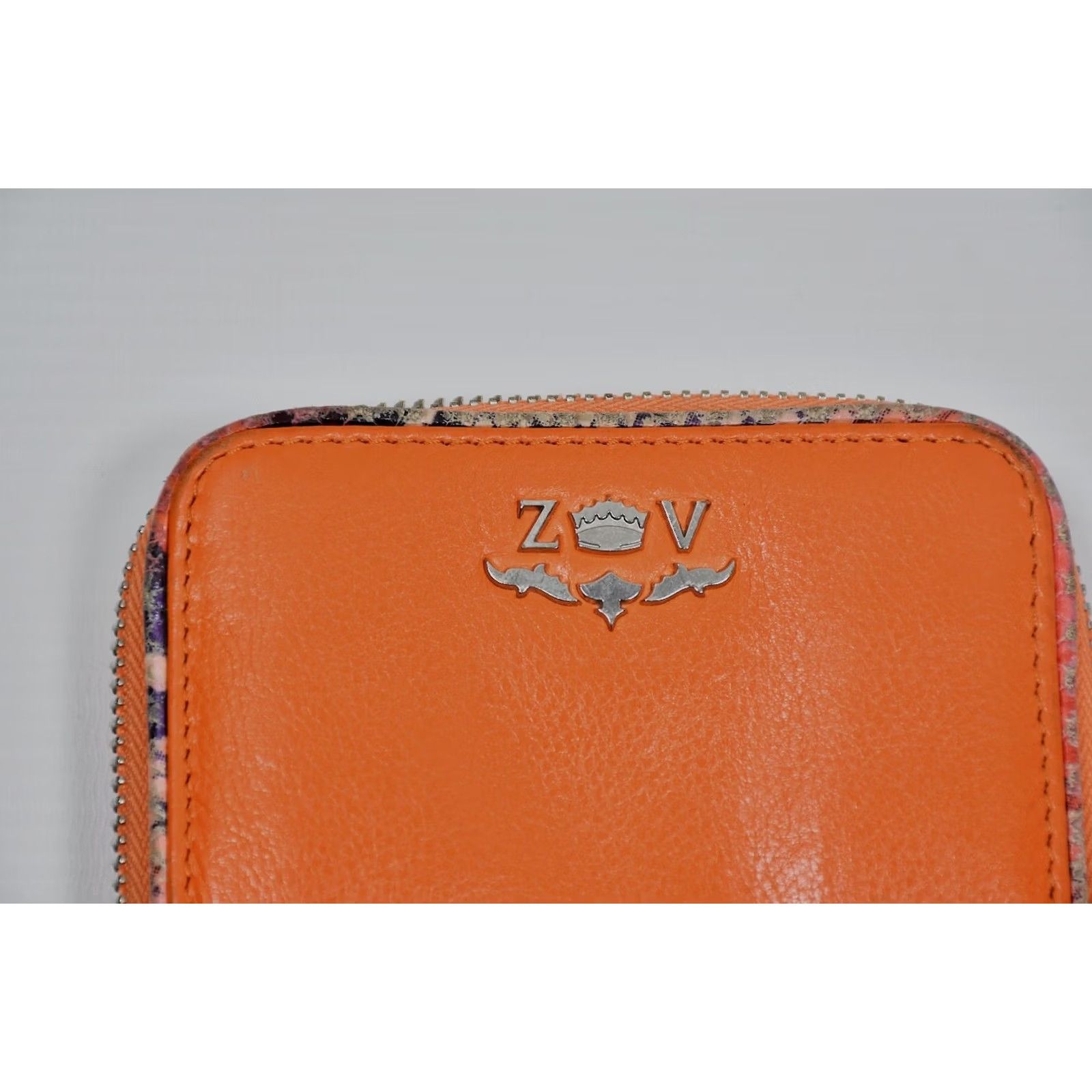 Zadig & Voltaire Zadig Voltaire Mini Zv Leather Orange Wallet Size ONE SIZE - 2 Thumbnail