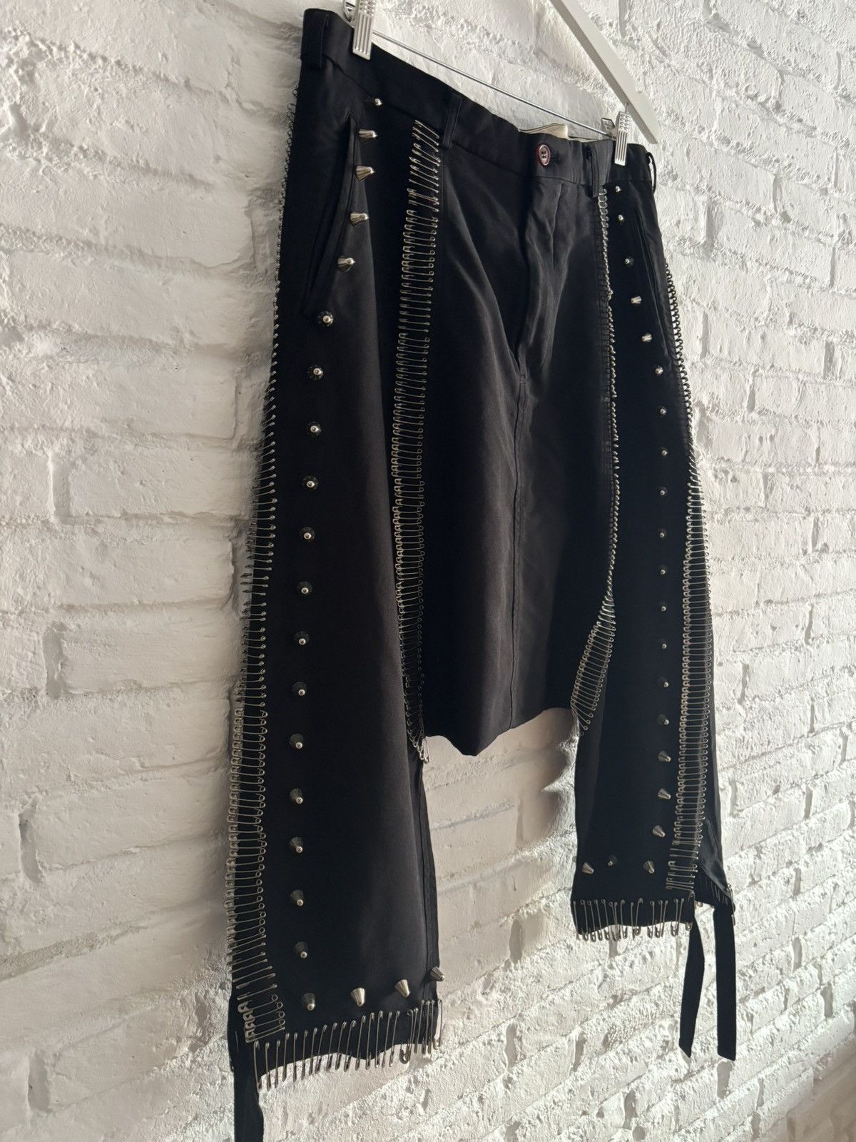 Comme des Garcons Homme Plus Comme des Garçons Homme Plus stud & safetypin trousers Size US 32 / EU 48 - 3 Thumbnail