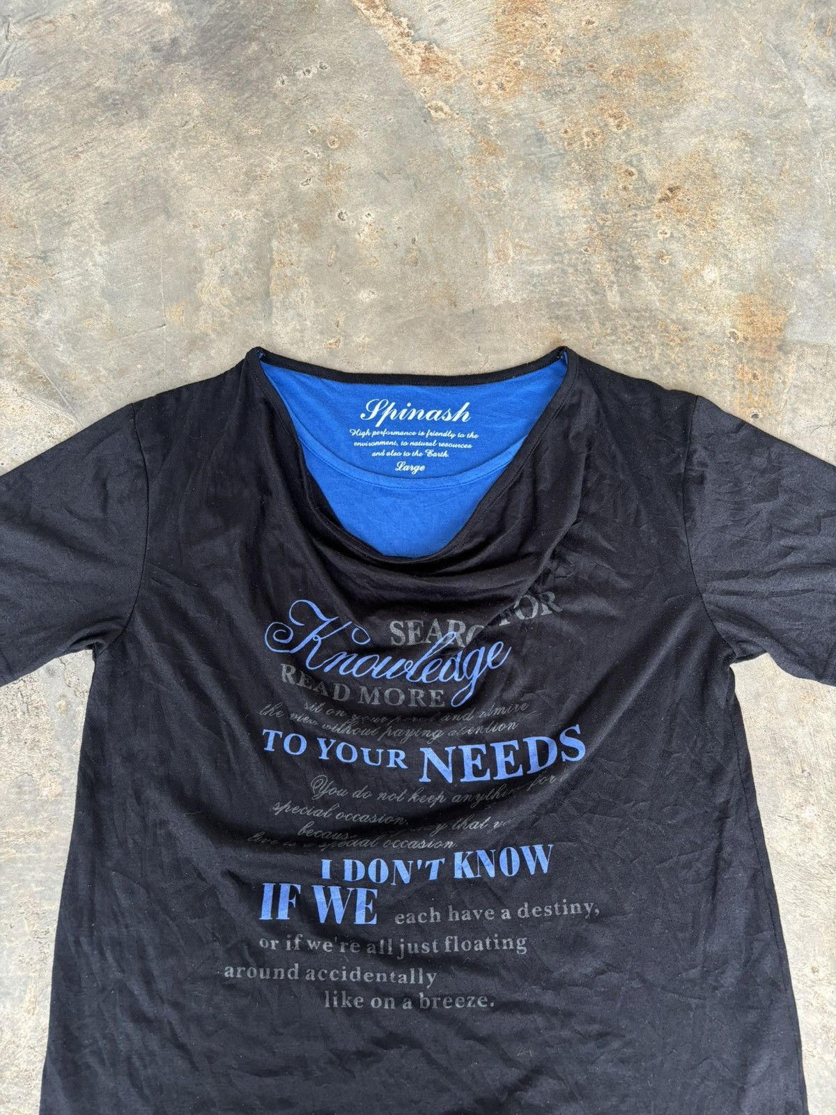 Japanese Brand Double Layer Spinash Ifsixwasnine Lgb Punk Style Tshirt Size US M / EU 48-50 / 2 - 2 Thumbnail