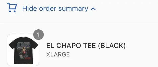 Other EL CHAPO TEE *ACTIVITY LA* (XL) Size US XL / EU 56 / 4 - 3 Thumbnail