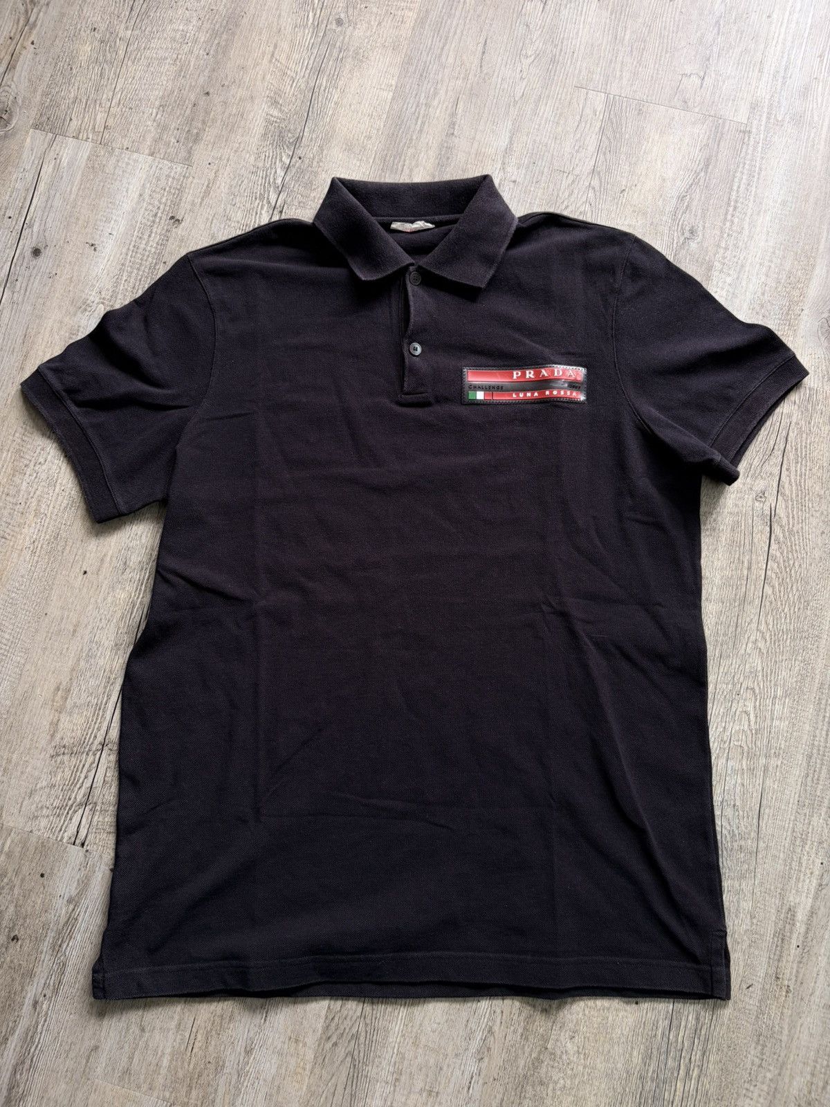 Prada 2003 Prada Luna Rossa Pirelli tee shirt Size US XL / EU 56 / 4 - 1 Thumbnail