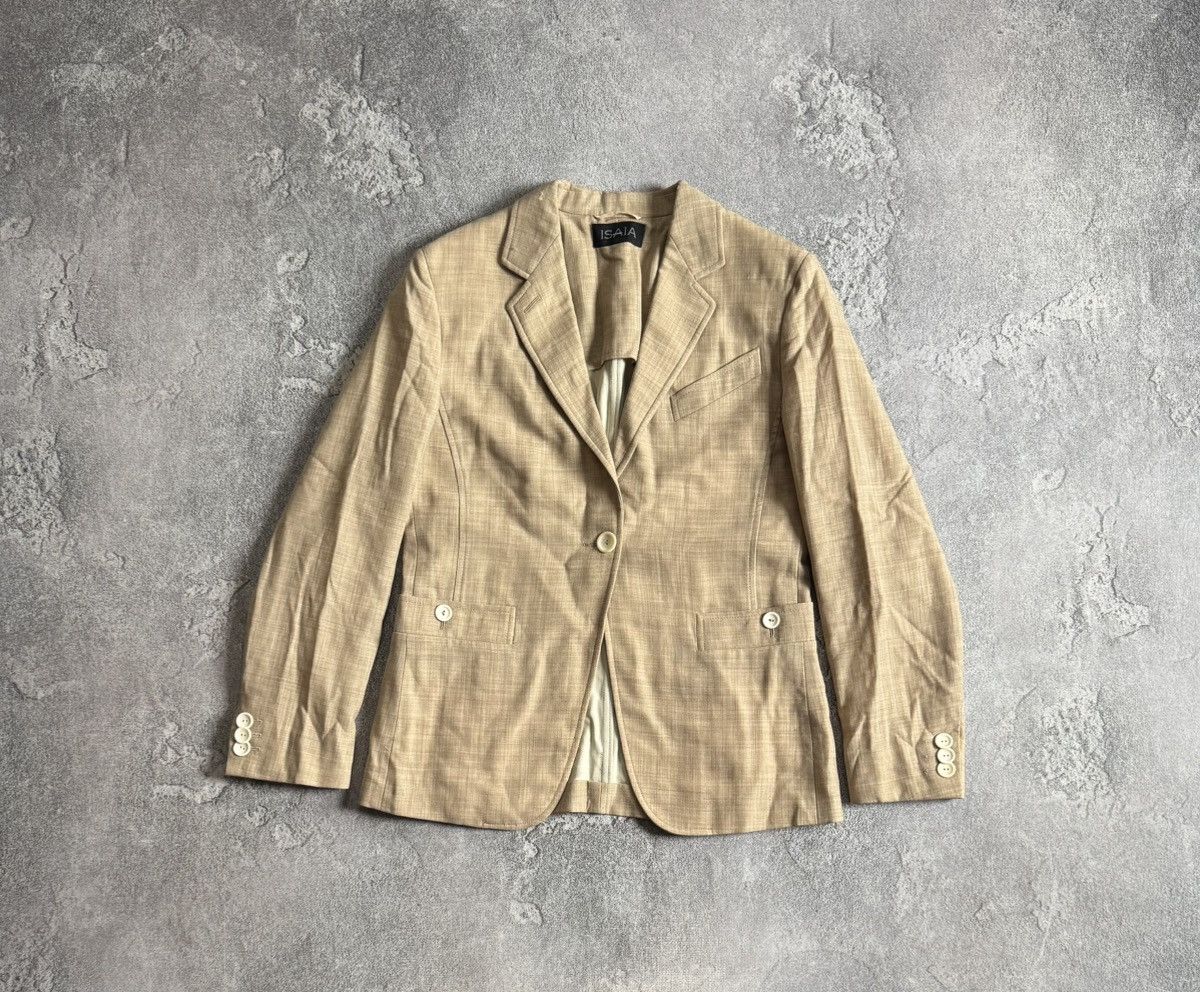 Isaia ISAIA 44size FONTELINE button up blazer jacket vintage line Size M / US 6-8 / IT 42-44 - 5 Thumbnail