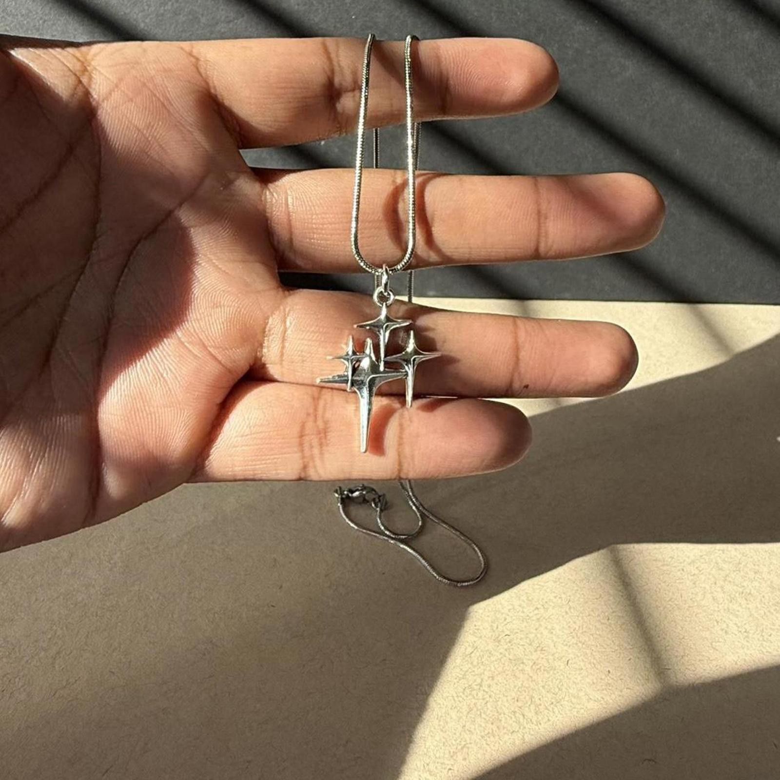 Other Multi Silver star necklace✨ Size ONE SIZE - 1 Thumbnail