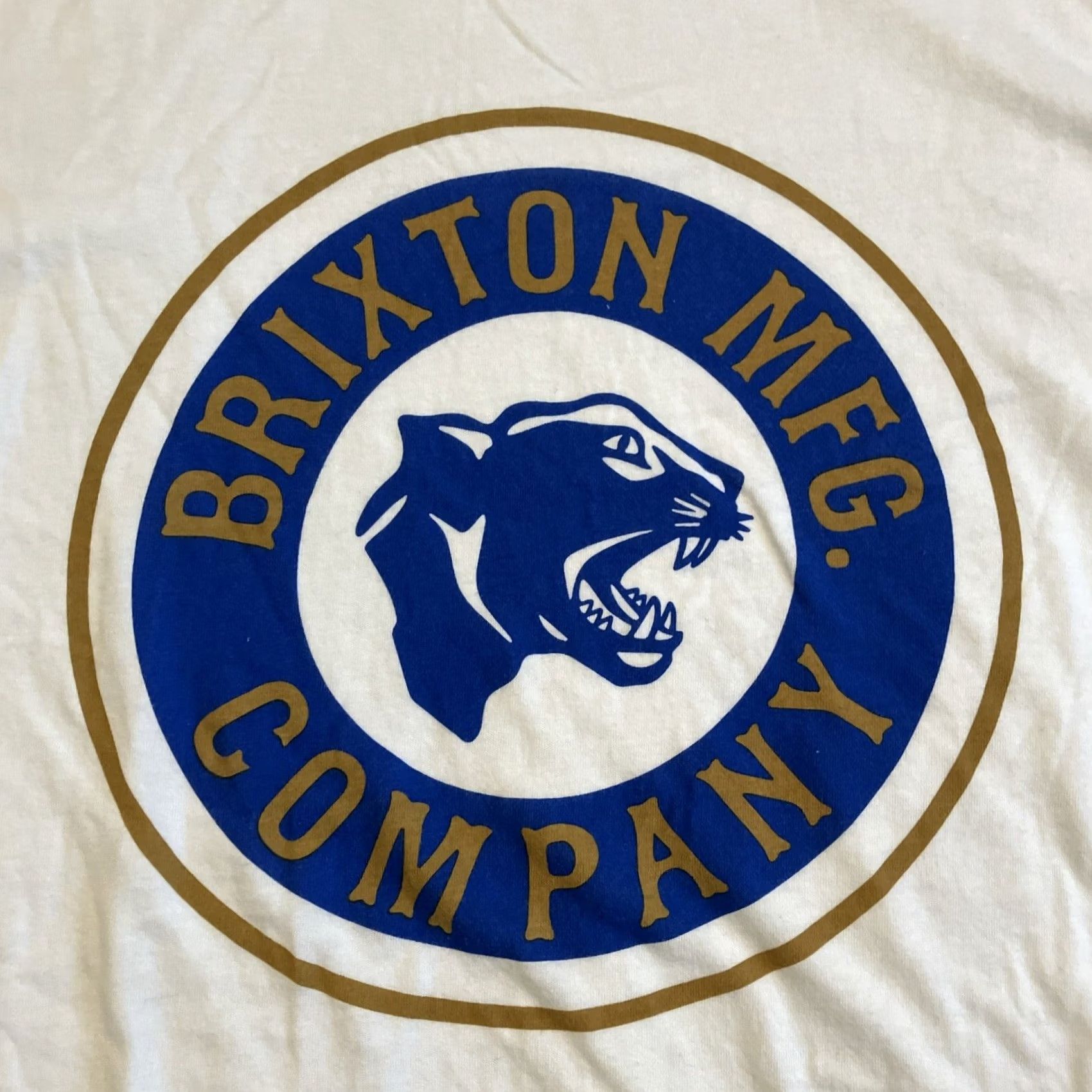 Brixton Brixton T-Shirt White Short Sleeve Ringer Baseball Men XXL Regular Size T-Shirt Emroidered Logo Size US XXL / EU 58 / 5 - 2 Thumbnail