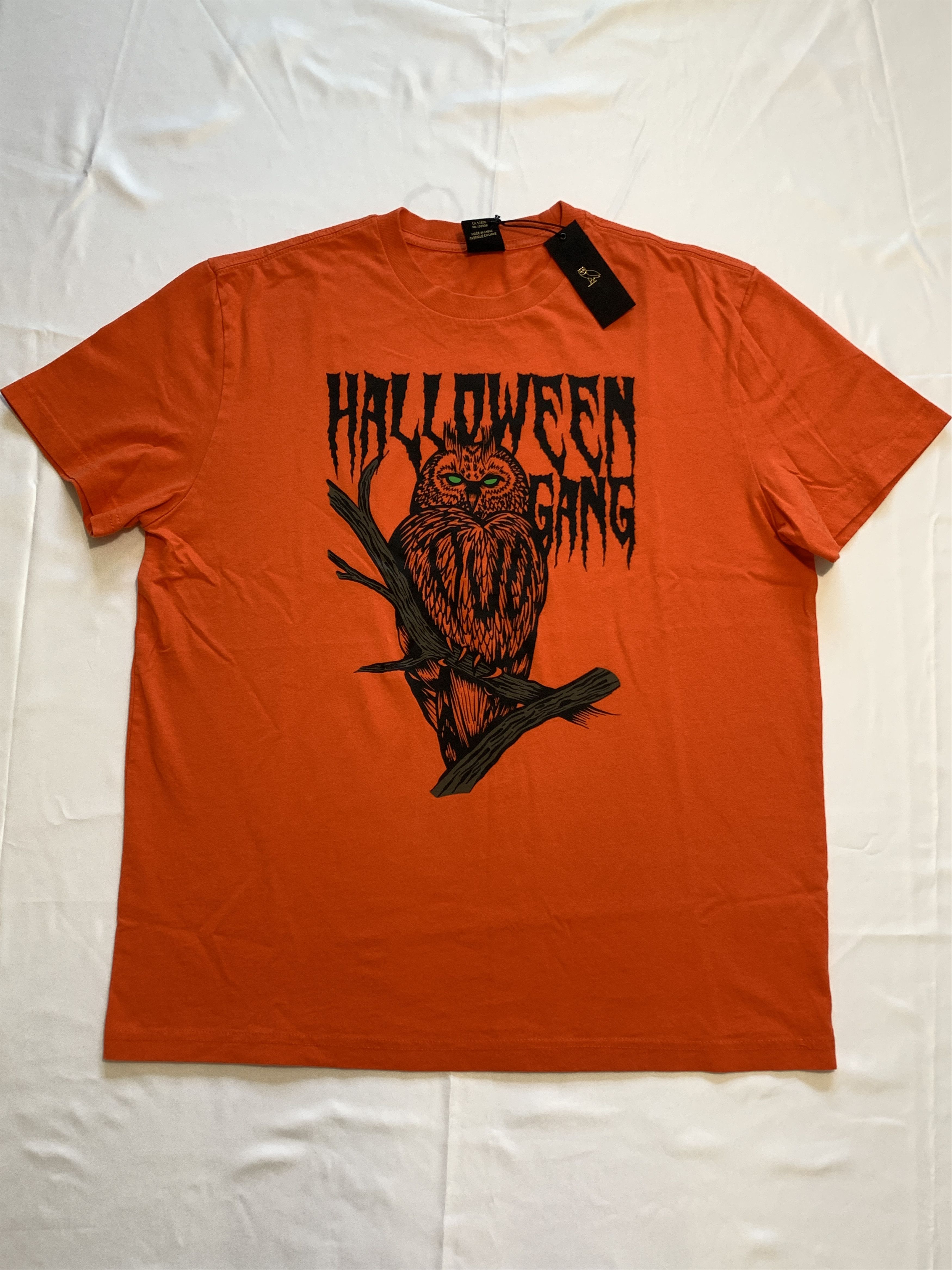 Drake OVO Devil Bird Halloween T-shirt Orange Size US XXL / EU 58 / 5 - 1 Thumbnail