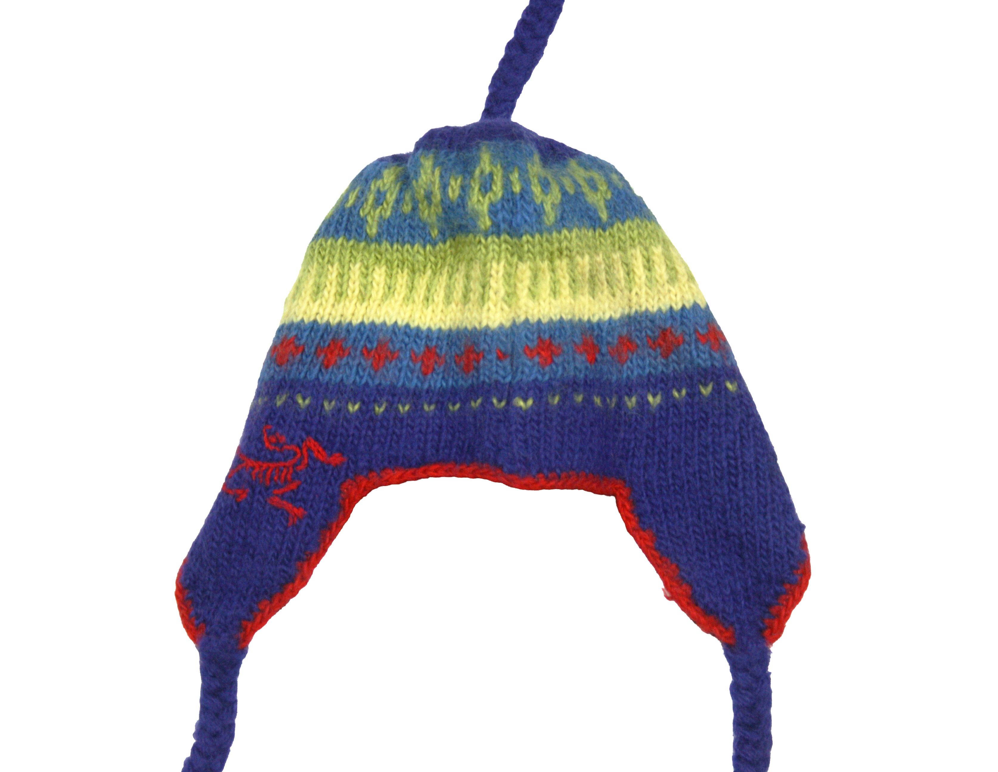 Arc'teryx 00S Contrail Toque Earflaps Wool Y2K Knit Hat Vintage Size ONE SIZE - 5 Thumbnail