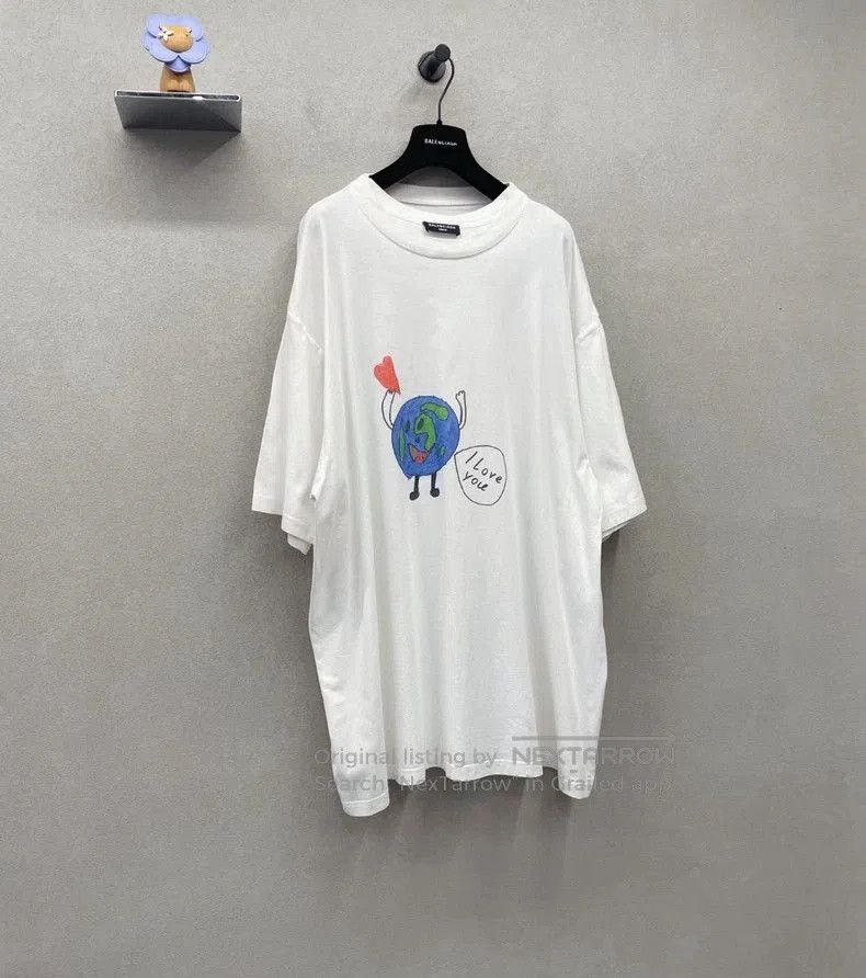 Balenciaga Balenciaga Letter Print Short Sleeve T-shirt. Size US S / EU 44-46 / 1 - 3 Thumbnail