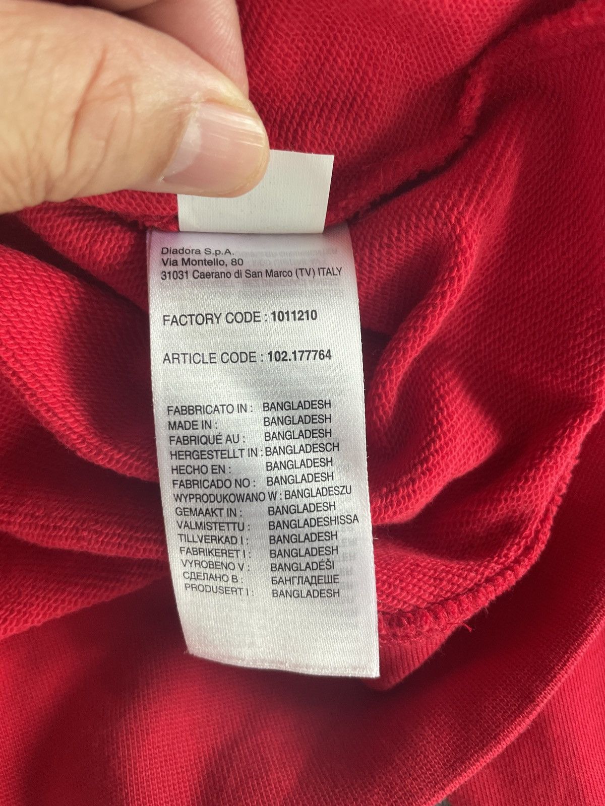 Diadora Diadora Pullover Crewneck sweatshirt Size US L / EU 52-54 / 3 - 8 Thumbnail