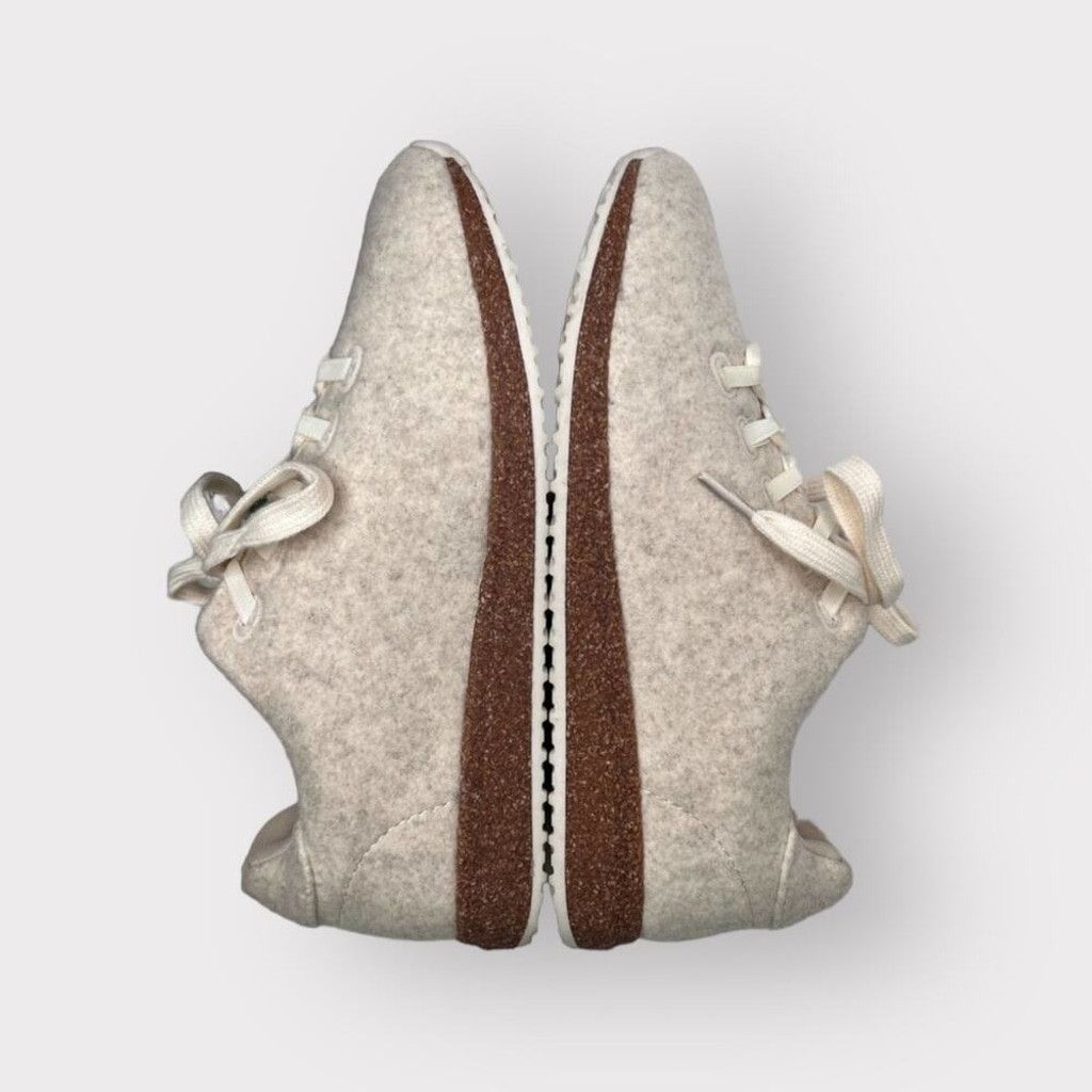 Steve Madden Madden Girl NEW Womens 7 Catch Oat Felted Sneakers Shoes NWT Size US 7 / IT 37 - 4 Thumbnail