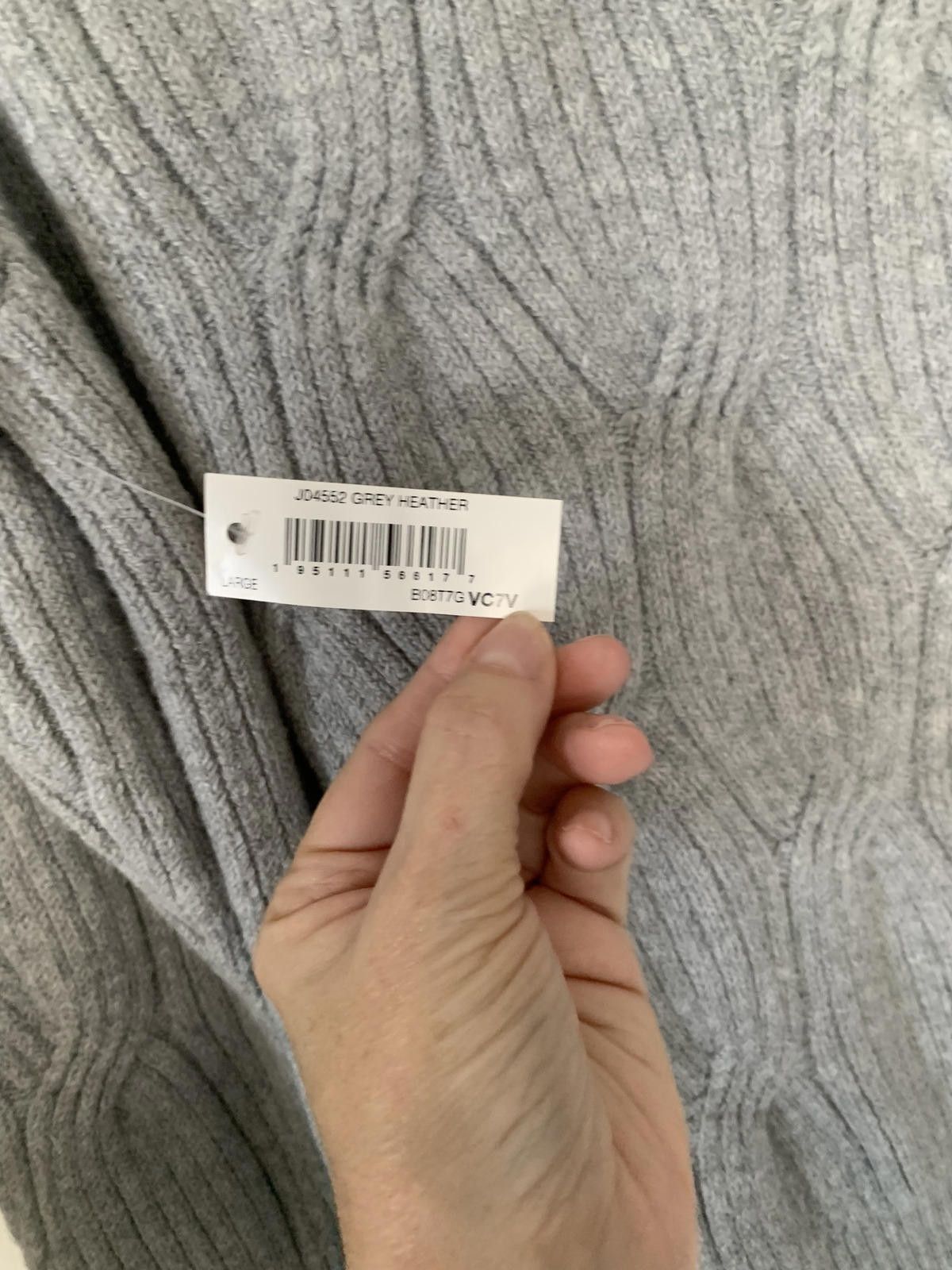 Other Cable Sweater Mock Neck Size L / US 10 / IT 46 - 4 Thumbnail