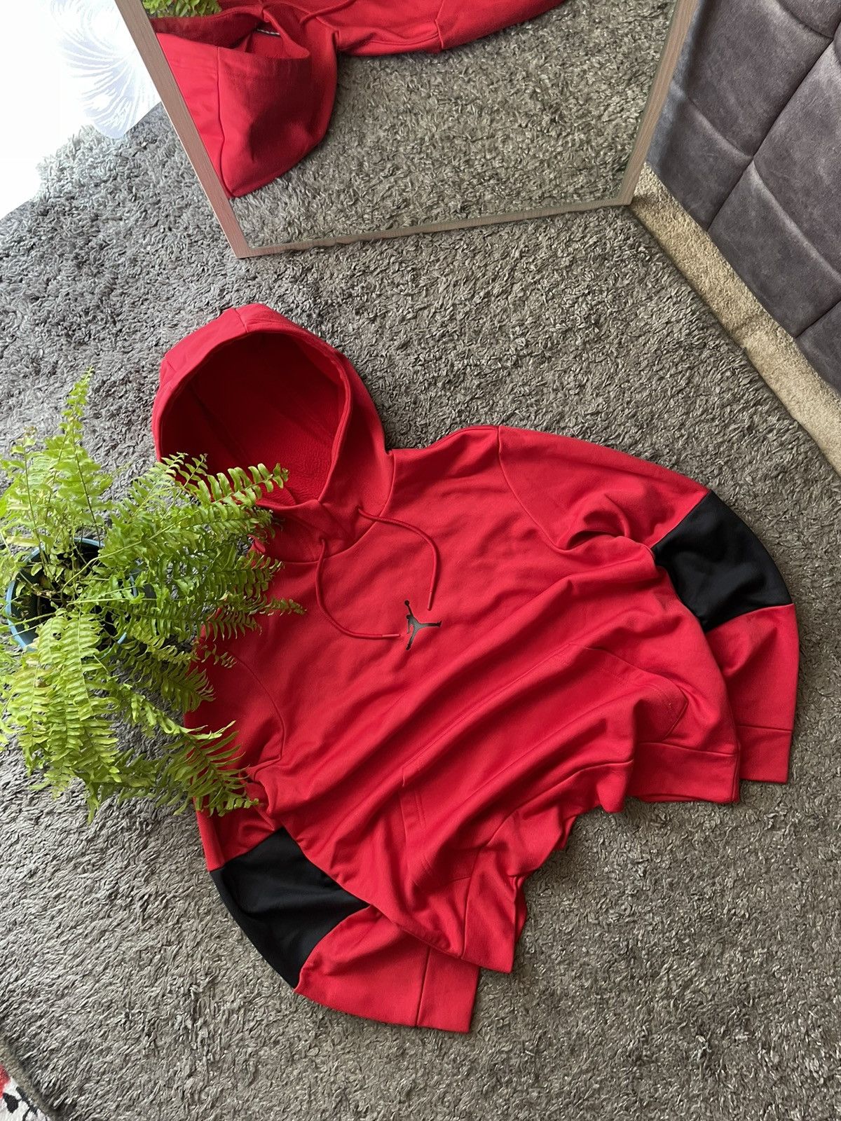 Jordan Brand × Vintage Jordan Hoodie Streetwear Vintage Logo Rare Nike Size US M / EU 48-50 / 2 - 3 Thumbnail