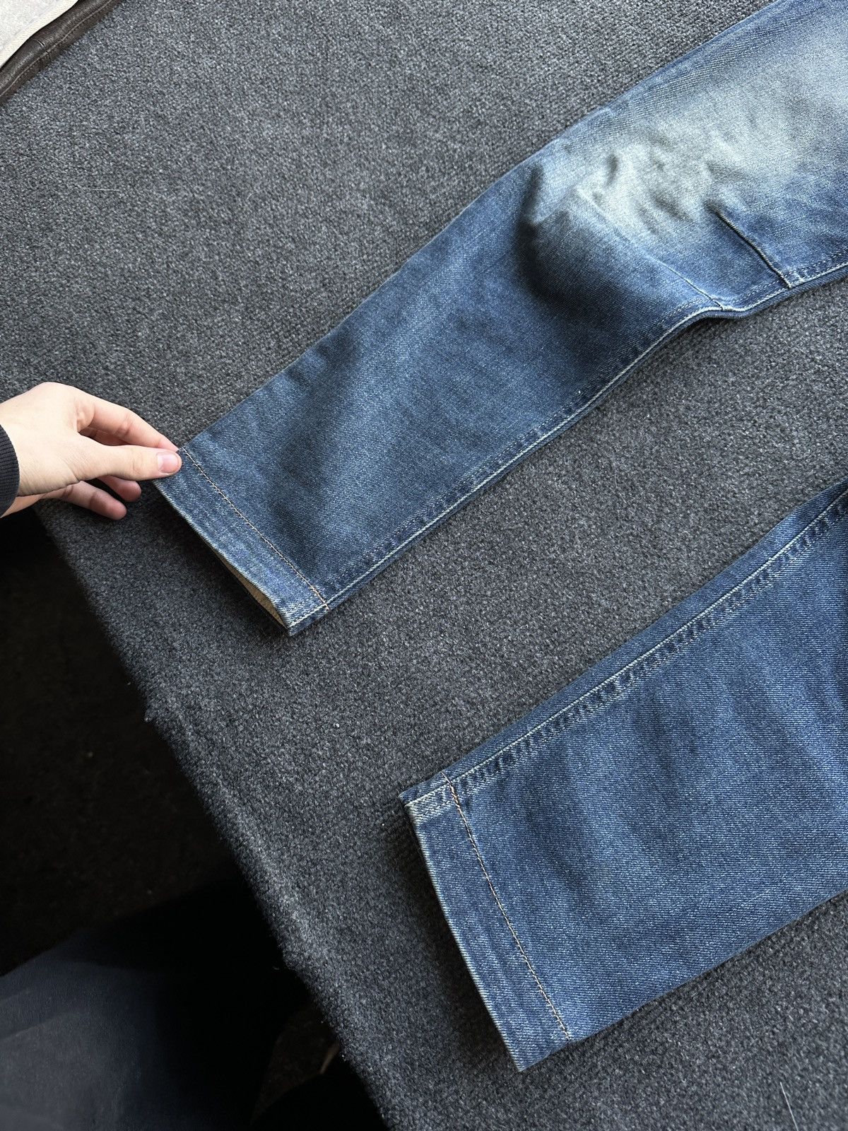 Diesel 🚨 DIESEL AVANT GARDE GOTHIC WOMEN JEANS LOGO IFSIXWASNINE Size 29" - 3 Thumbnail