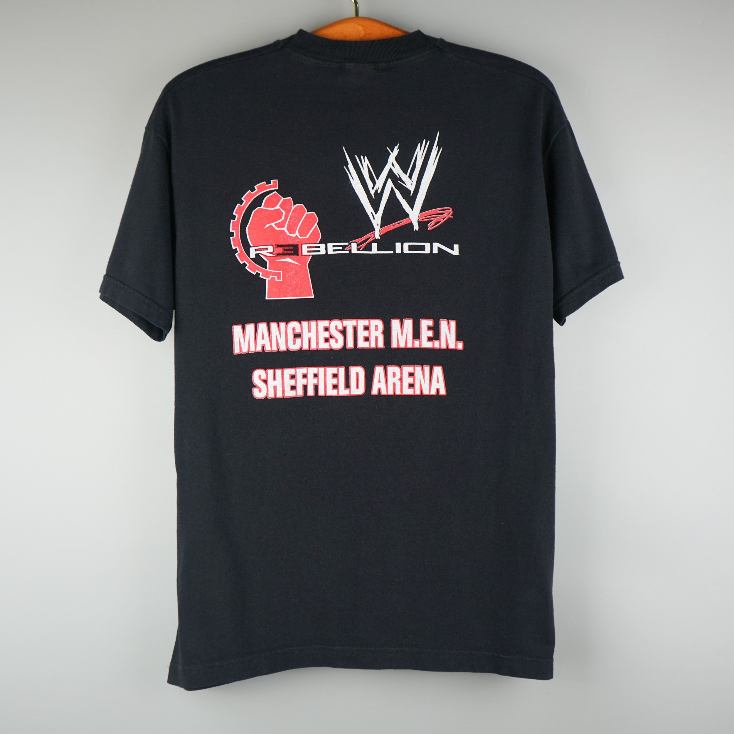 Vintage × WWE × WWF Vintage 2001 WWE WWF Rebellion T-Shirt Size US M / EU 48-50 / 2 - 7 Thumbnail
