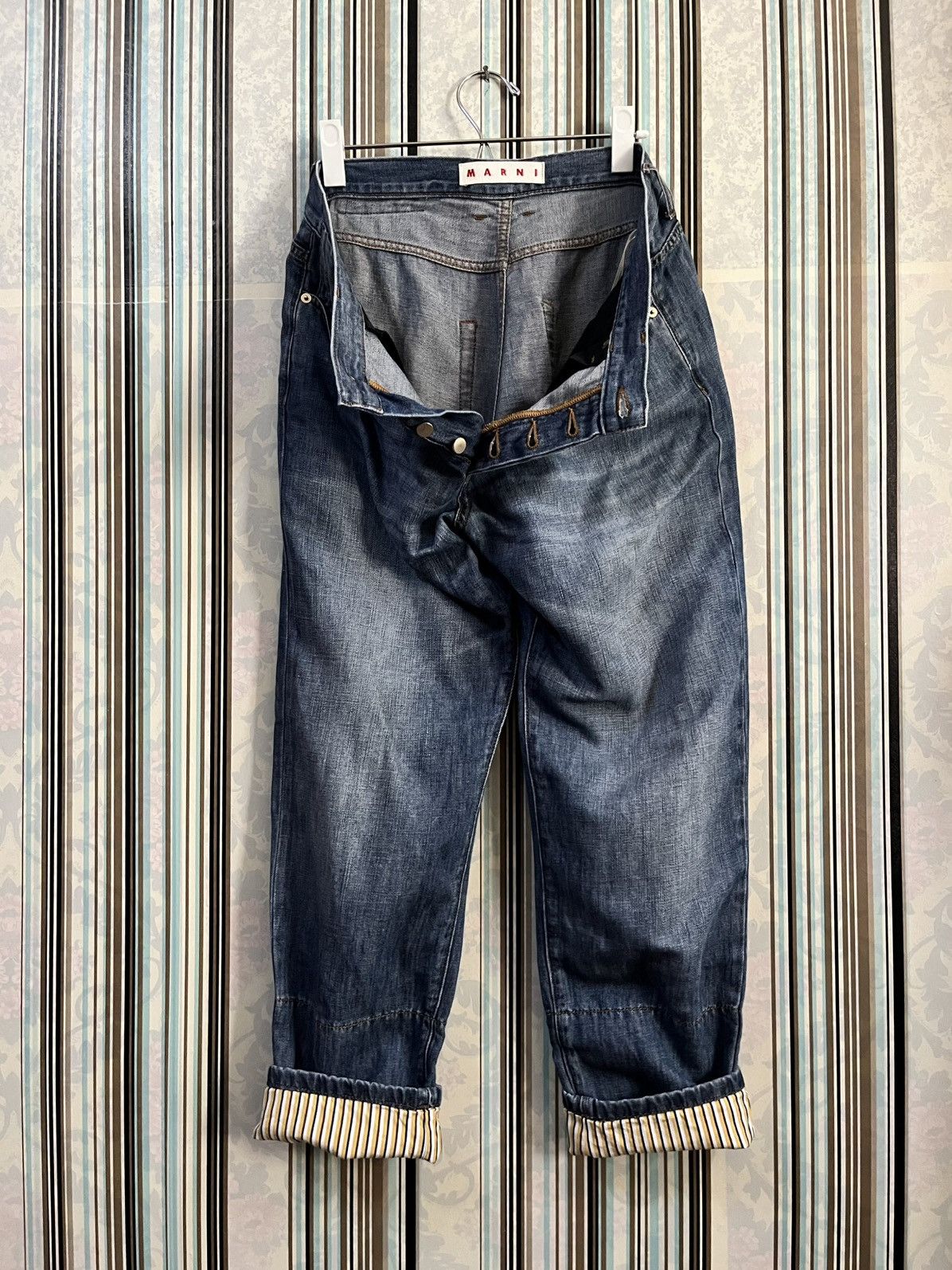 Marni 2000s MARNI commessa crop jeans #H1 Size US 32 / EU 48 - 5 Thumbnail