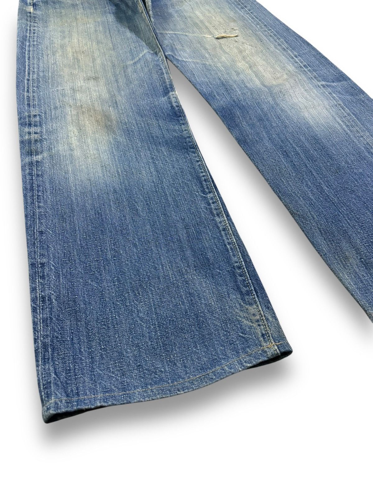 BARNS OUTFITTERS Vintage 90s Barns Japan Selvedge Mud Wash Loose Fit Jeans Size US 32 / EU 48 - 10 Thumbnail