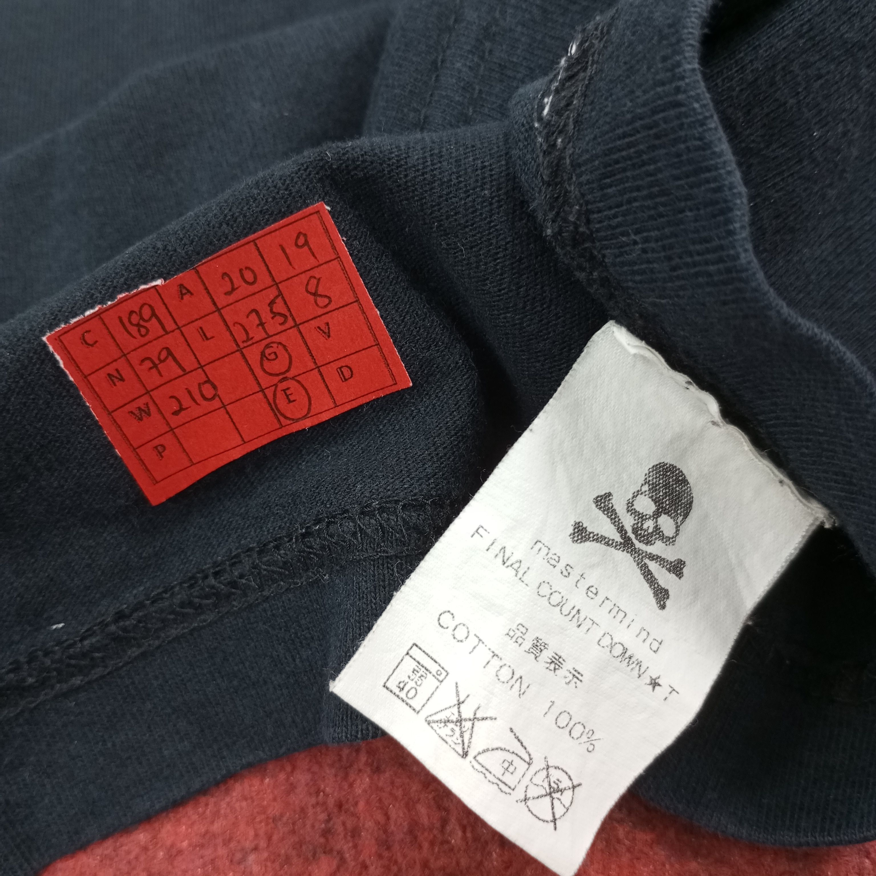 Japanese Brand × Vintage Mastermind Peace Japan Skulls Design Streetwear Tshirt Size US M / EU 48-50 / 2 - 12 Thumbnail