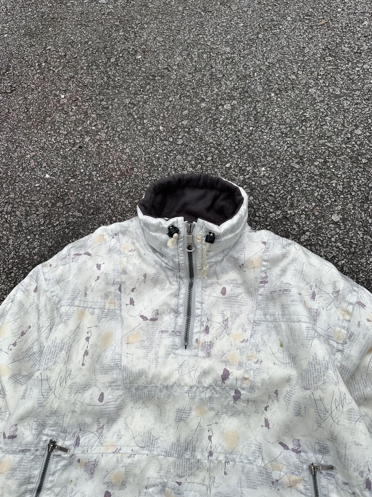 Vintage 👹Vintage Cresson Homme Baggy Pullover Bomber Jacket Size US L / EU 52-54 / 3 - 4 Thumbnail