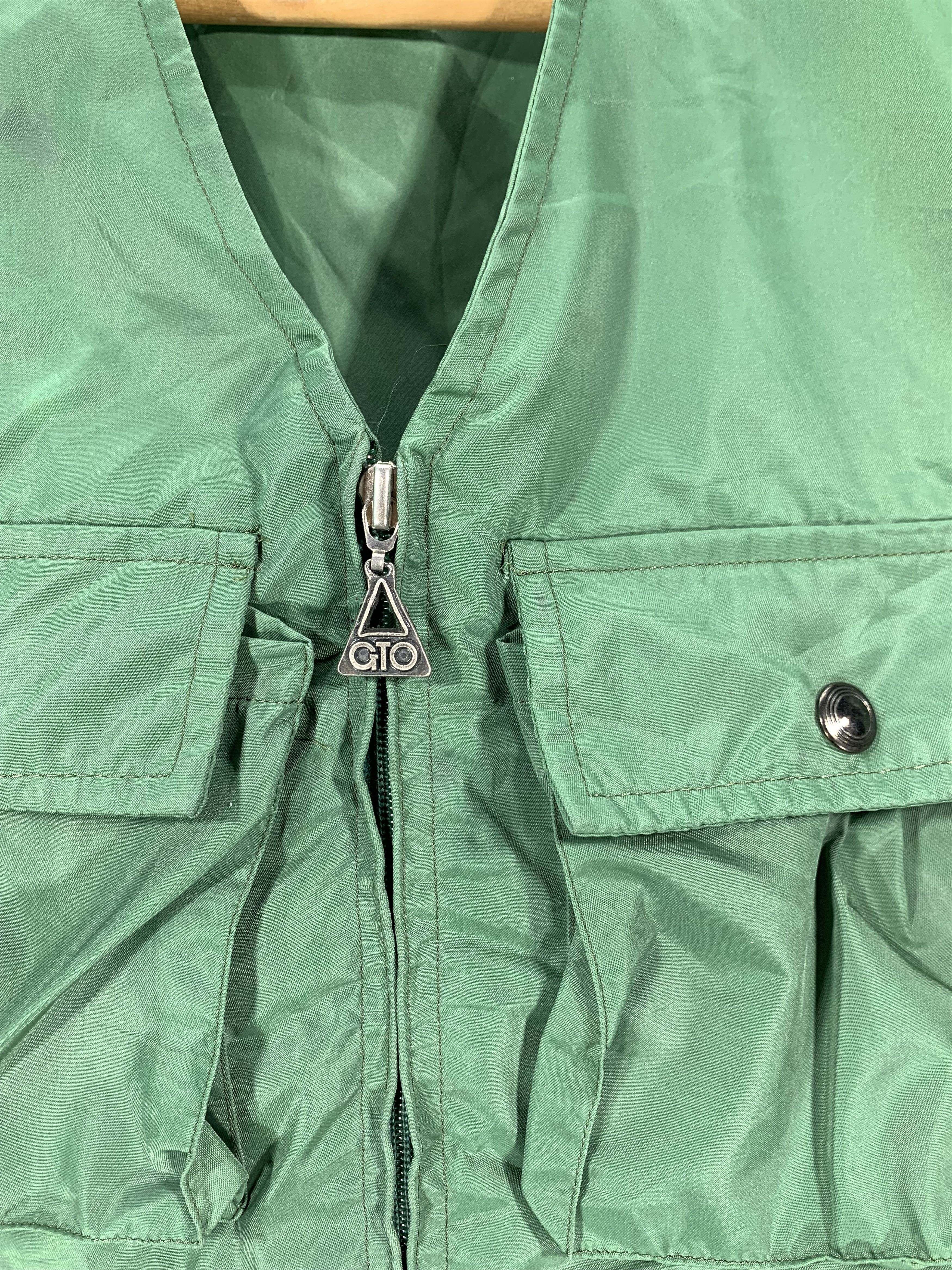 Japanese Brand × Vintage ⚡️Vintage GTO Nylon vest Size US S / EU 44-46 / 1 - 5 Thumbnail
