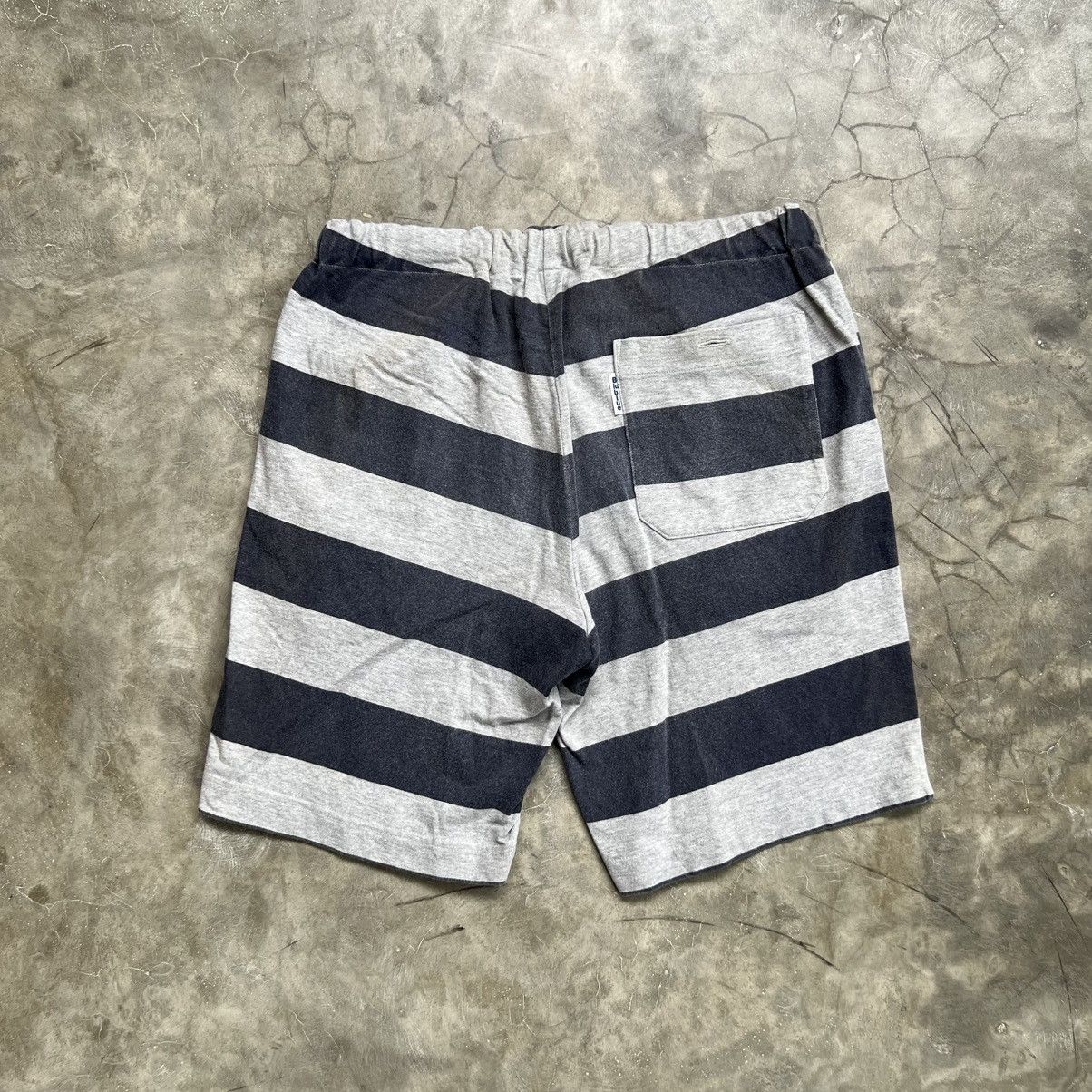 Blue Blue Japan Blue Blue Japan Stripe Relax Short Pants Size US 30 / EU 46 - 2 Thumbnail