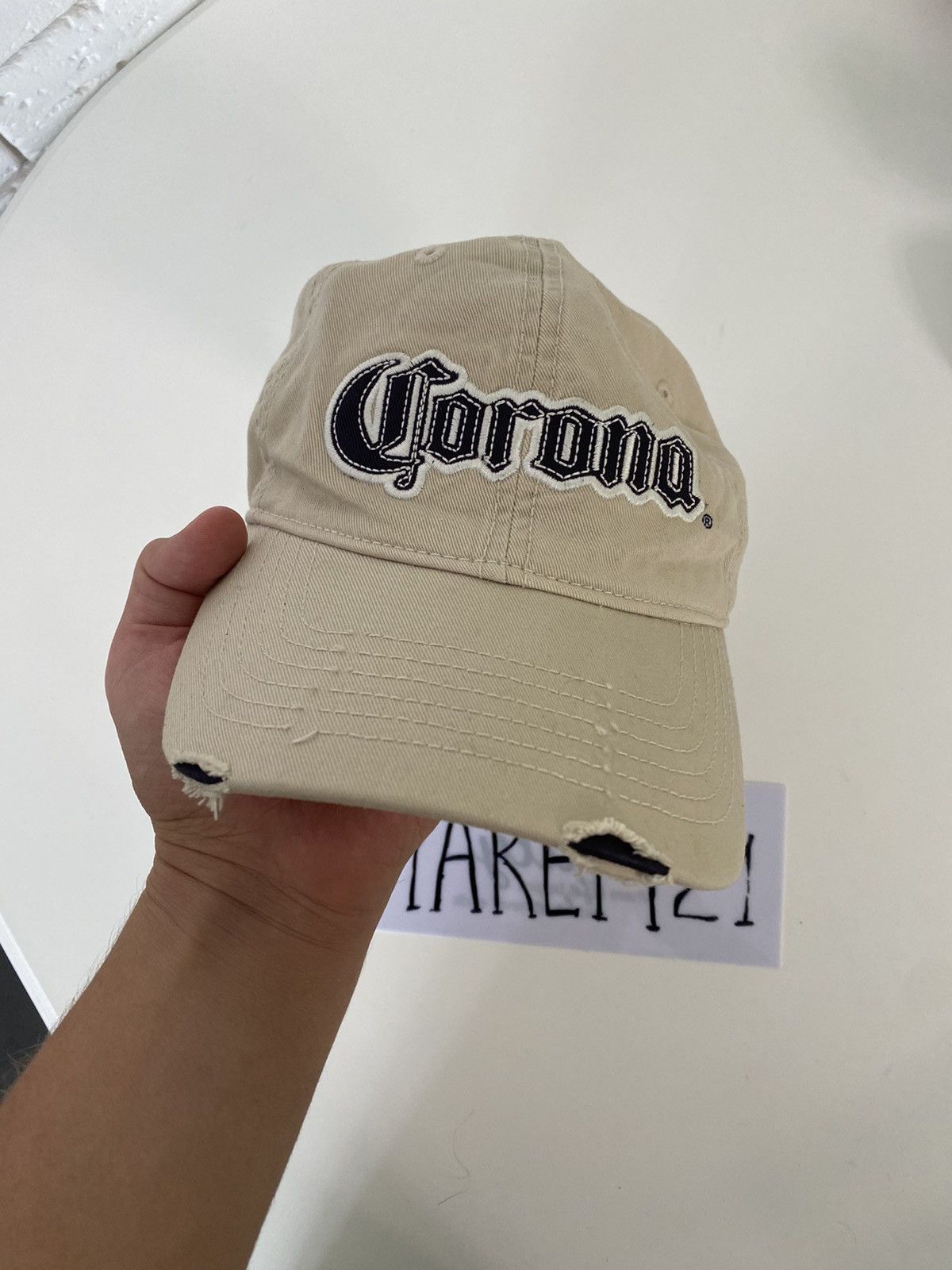 Vintage Corona cap hat Size ONE SIZE - 2 Thumbnail