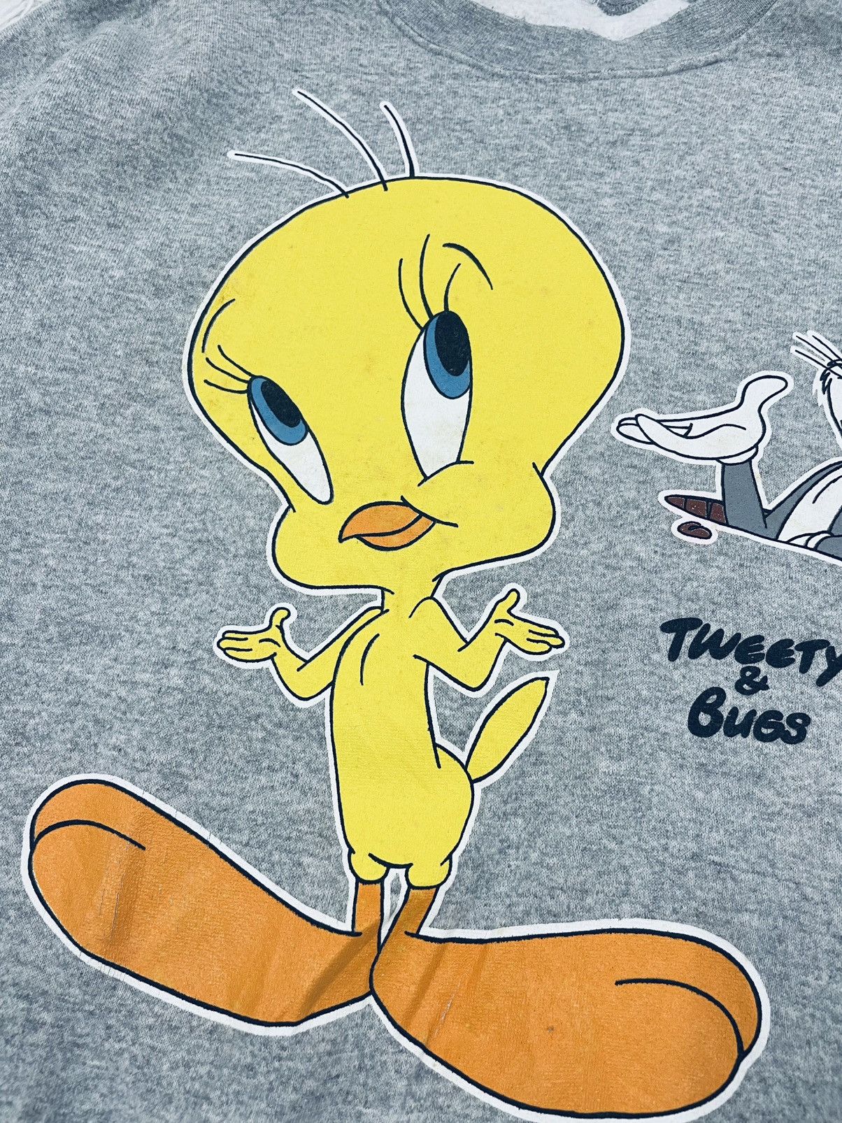 Warner Bros Vintage 1994 Warner Bros Looney Tunes Sweatshirt Size US L / EU 52-54 / 3 - 6 Thumbnail