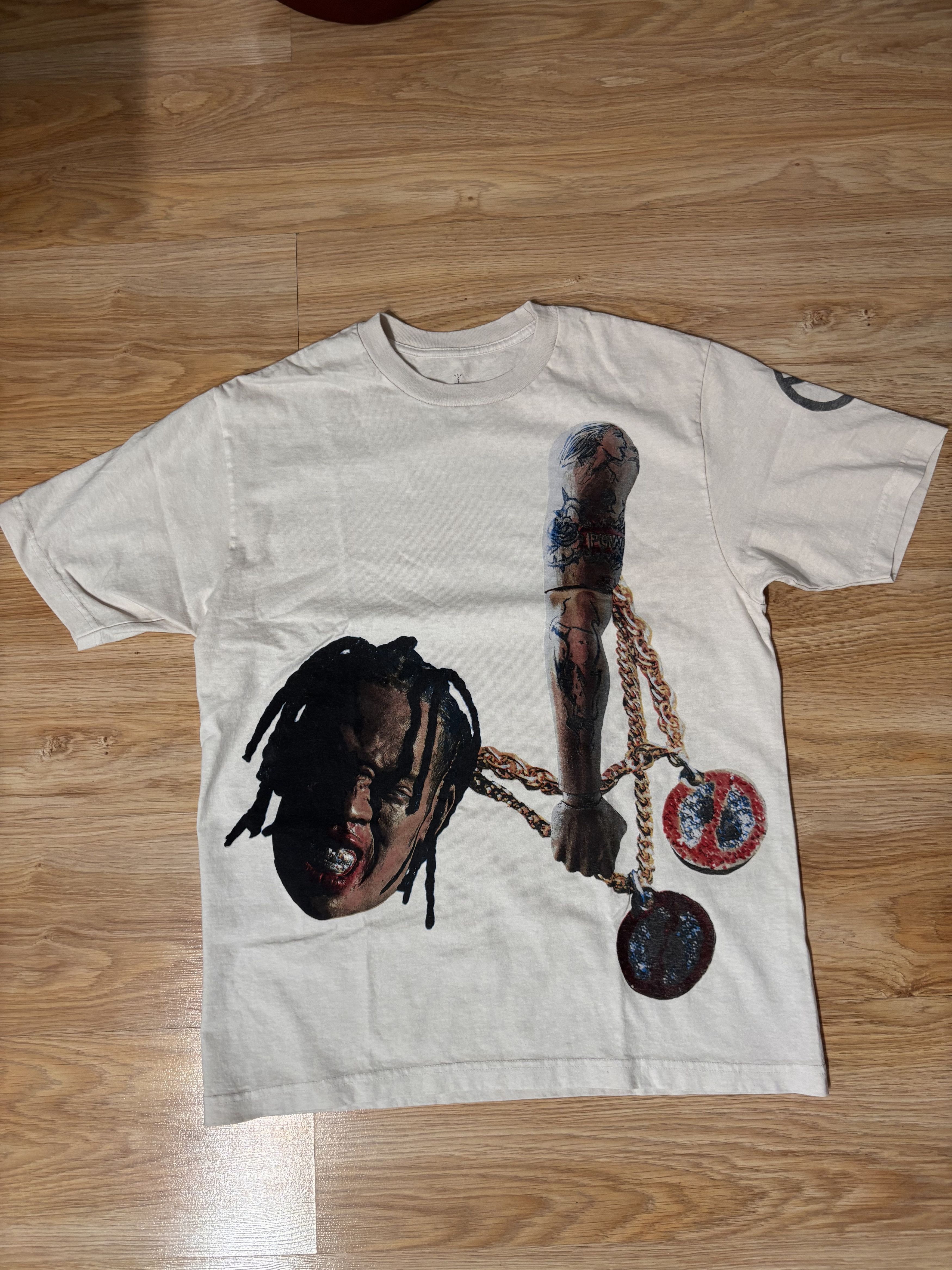 Travis Scott TRAVIS SCOTT RODEO 10TH ANNIVERSARY CHAIN TEE Size US L / EU 52-54 / 3 - 1 Thumbnail