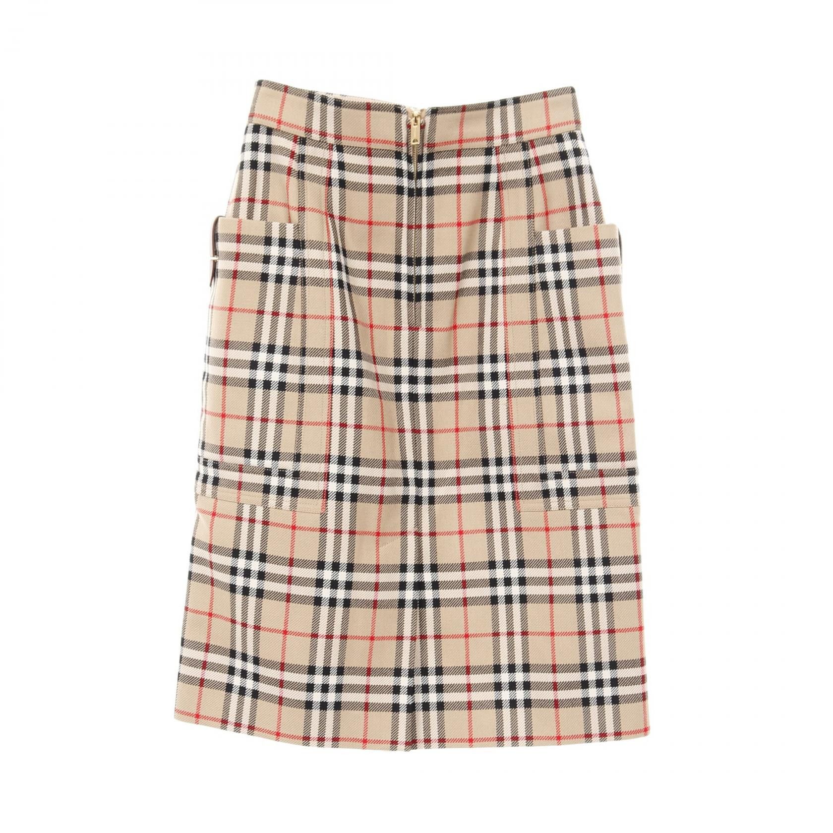 Burberry Burberry Burberry Nova Check Wool Skirt Others Skirts 8018657 Size ONE SIZE - 1 Thumbnail