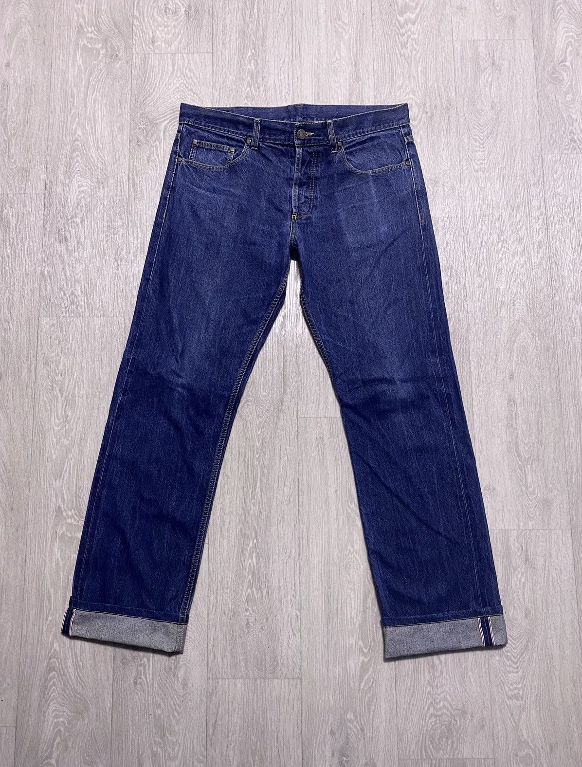 Alexander McQueen Alexander McQueen Main Line 2011 Washed Selvedge Denim Jeans Size US 34 / EU 50 - 2 Thumbnail