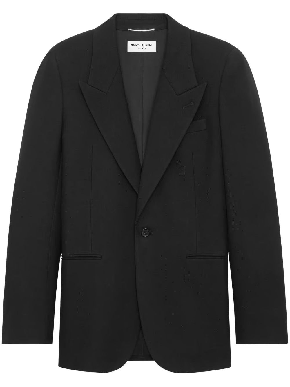 oc11z1225 749451 Jacket in Wool Gabardine in Black