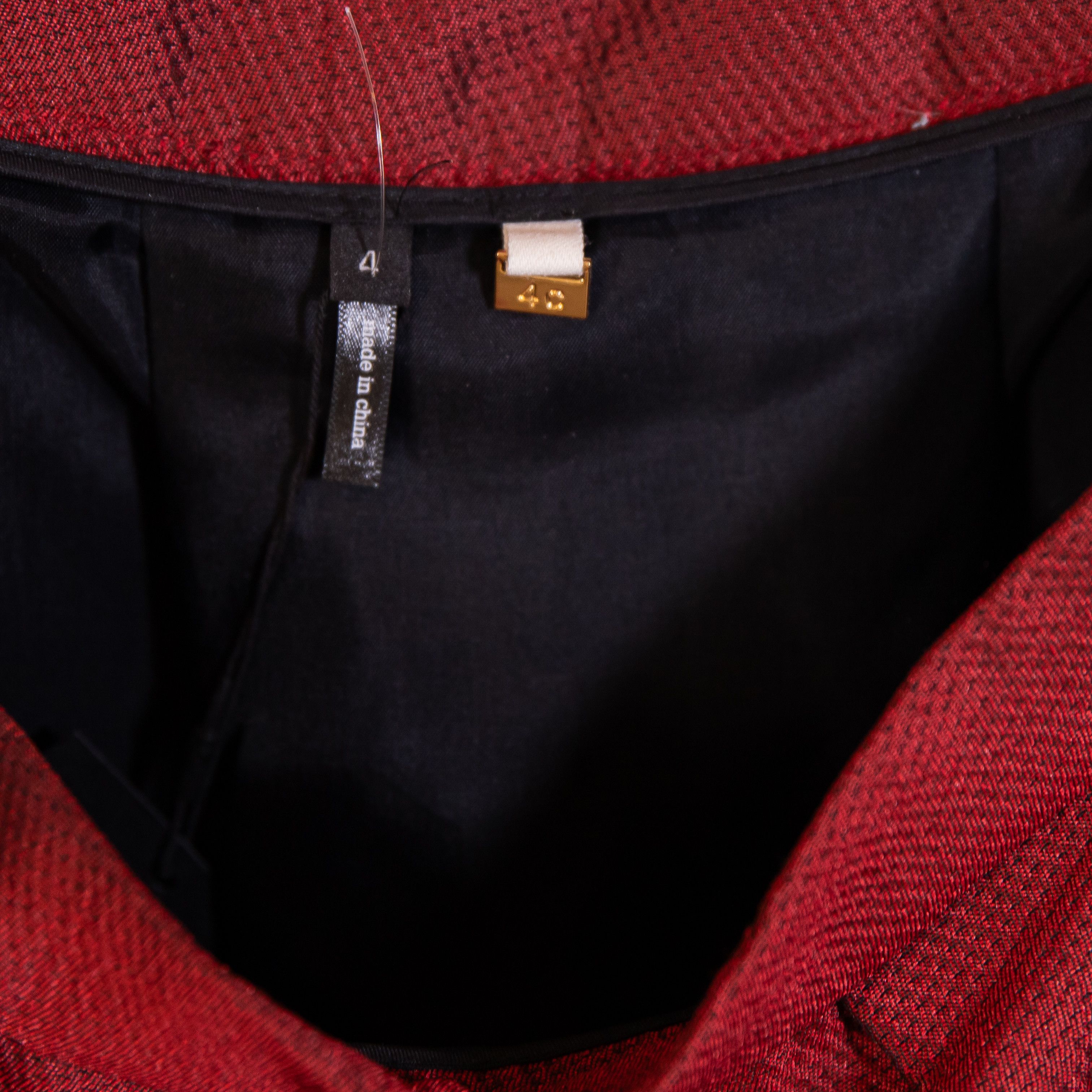Other NEW 4.Collective Lulu Jacquard Textured Pleated Size 27" / US 4 / IT 40 - 2 Thumbnail