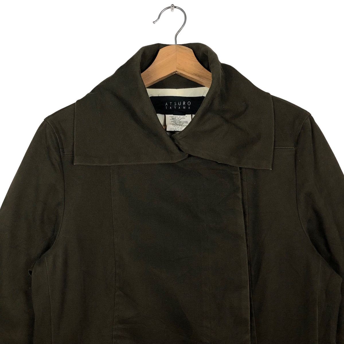 ATSURO TAYAMA 🔥Rare Double Breast Coats Jacket Atsuro Tayama Japan Size M / US 6-8 / IT 42-44 - 3 Thumbnail