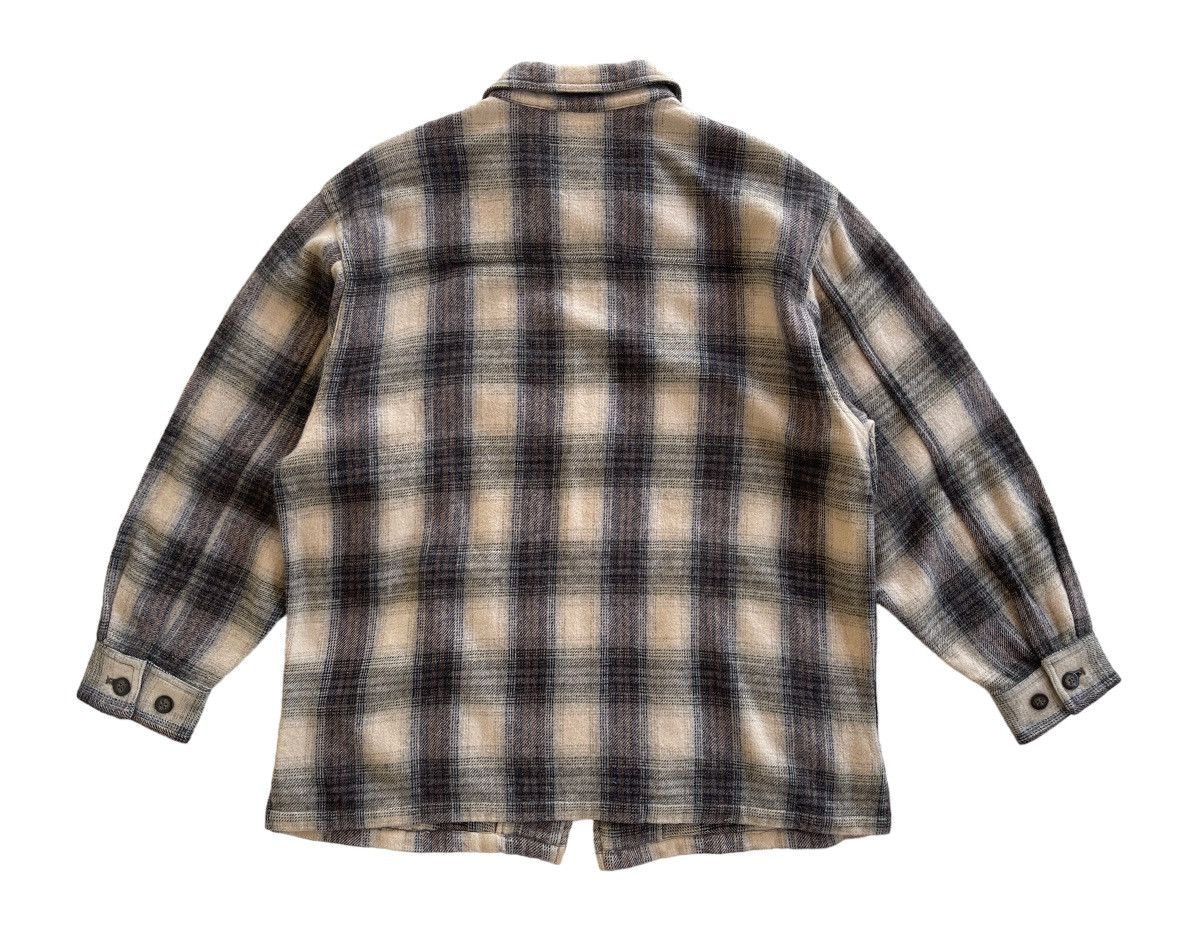 Japanese Brand Vintage Uniqlo Zipper Tartan Jacket Size US L / EU 52-54 / 3 - 4 Thumbnail
