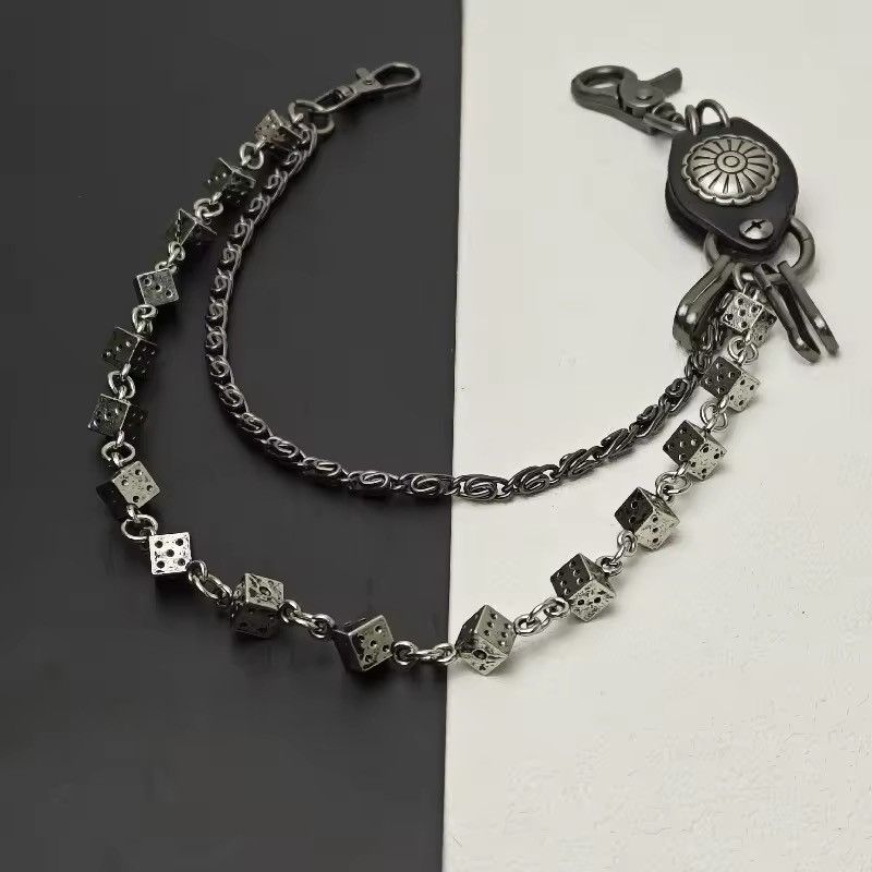 Japanese Brand × Jewelry Vintage Long Metal Rock Trousers Hipster Pant Jean Keychain Size ONE SIZE - 1 Thumbnail