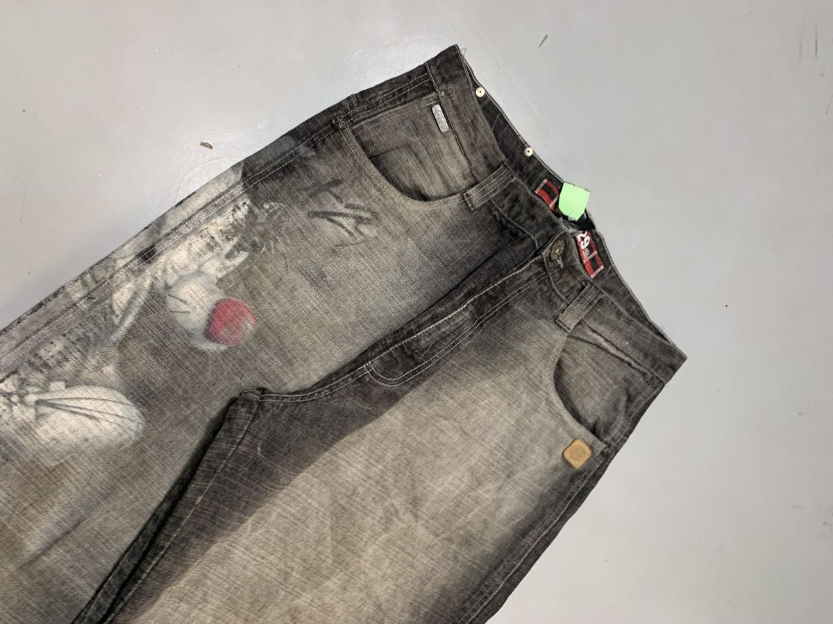 Southpole Rare vintage Y2K spell out embroidered denim Size US 34 / EU 50 - 2 Thumbnail