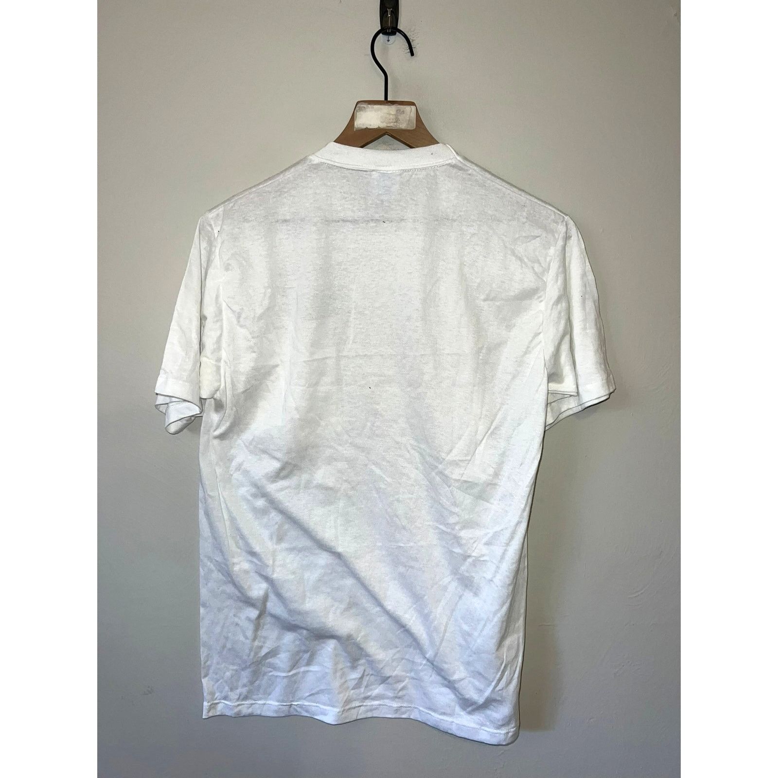 Jerzees Vintage Yellowstone Park Shirt Nature White L Pocket Tee Size US L / EU 52-54 / 3 - 7 Thumbnail