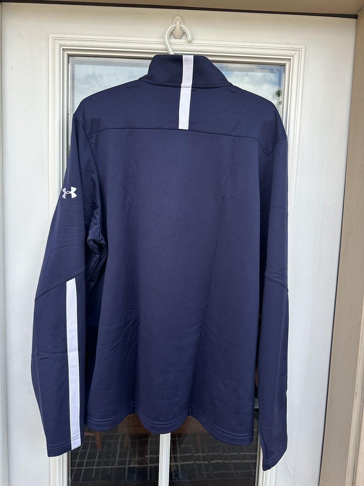 Under Armour New Under Armour 1/4 Zip pullover sweatshirt logo reflective Size US XL / EU 56 / 4 - 11 Thumbnail