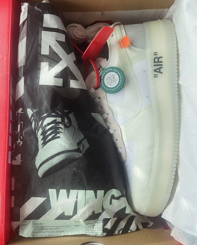 Nike Nike Off-White Air Force 1 (The Ten) Size US 12 / EU 45 - 15 Thumbnail
