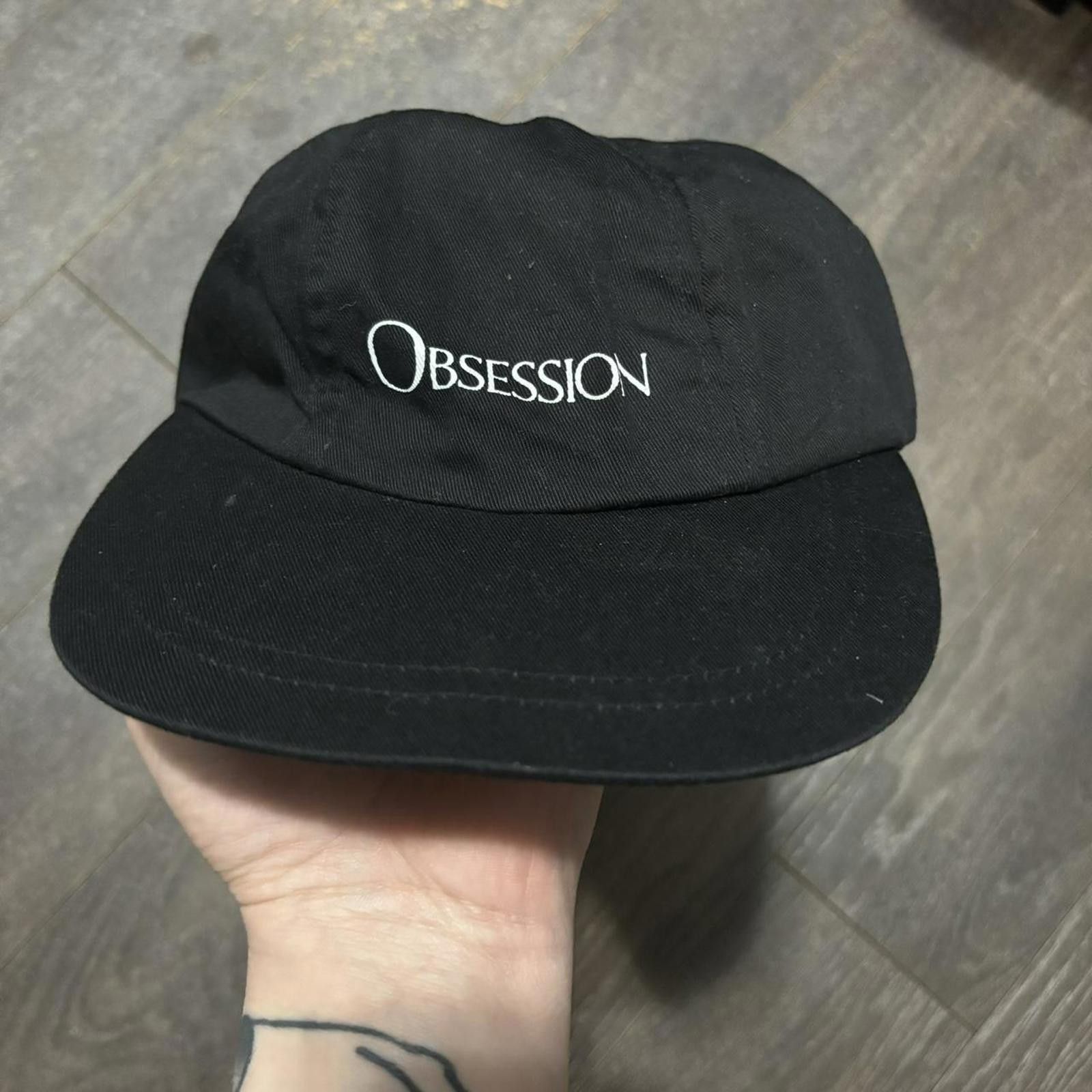 Calvin Klein vintage Calvin Klein obsession stretch fit hat 90s OS Size ONE SIZE - 1 Thumbnail