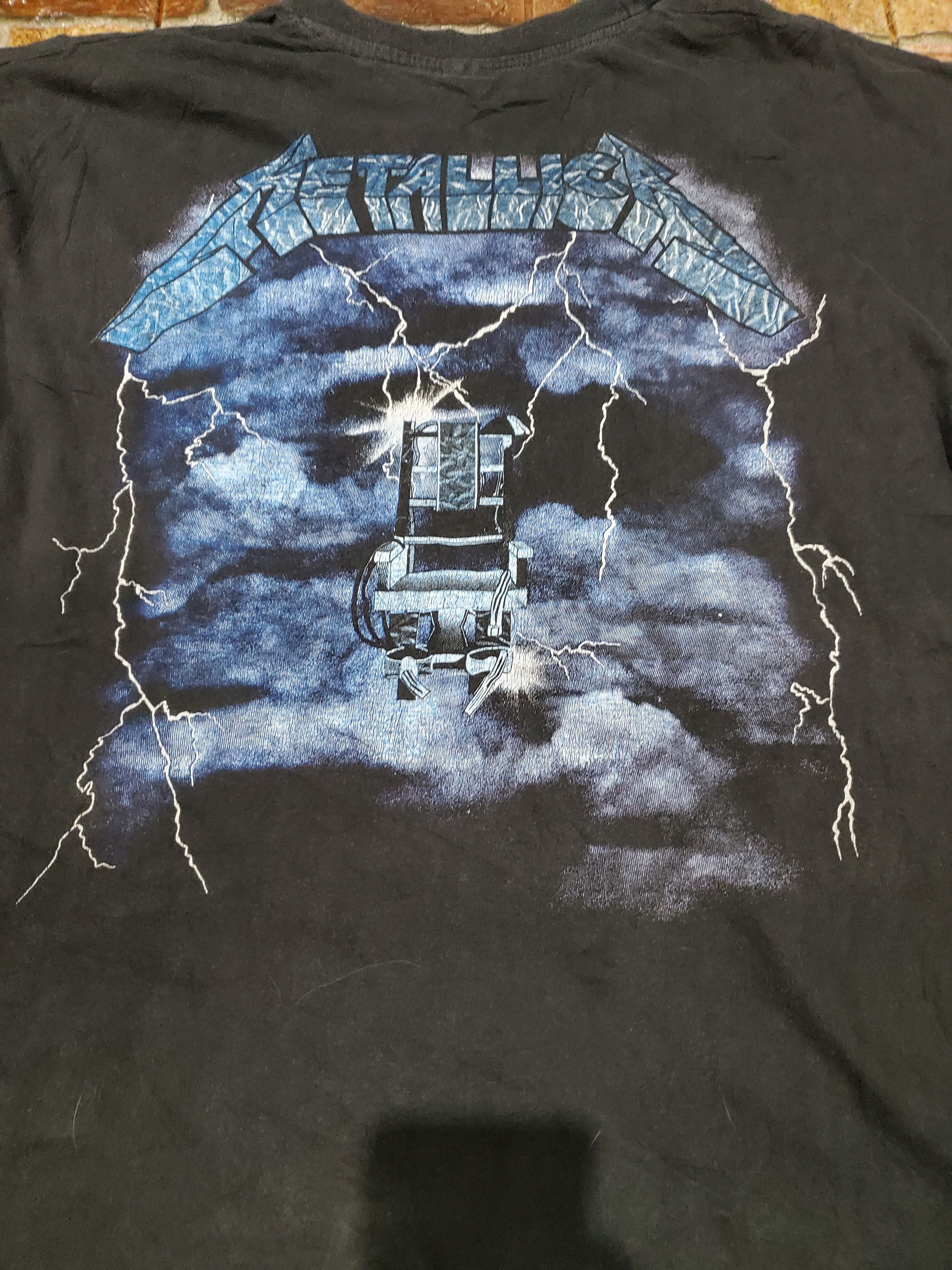 Band Tees × Metallica × Vintage Vintage Empire Metallica T Shirt Over Print Size US M / EU 48-50 / 2 - 4 Thumbnail