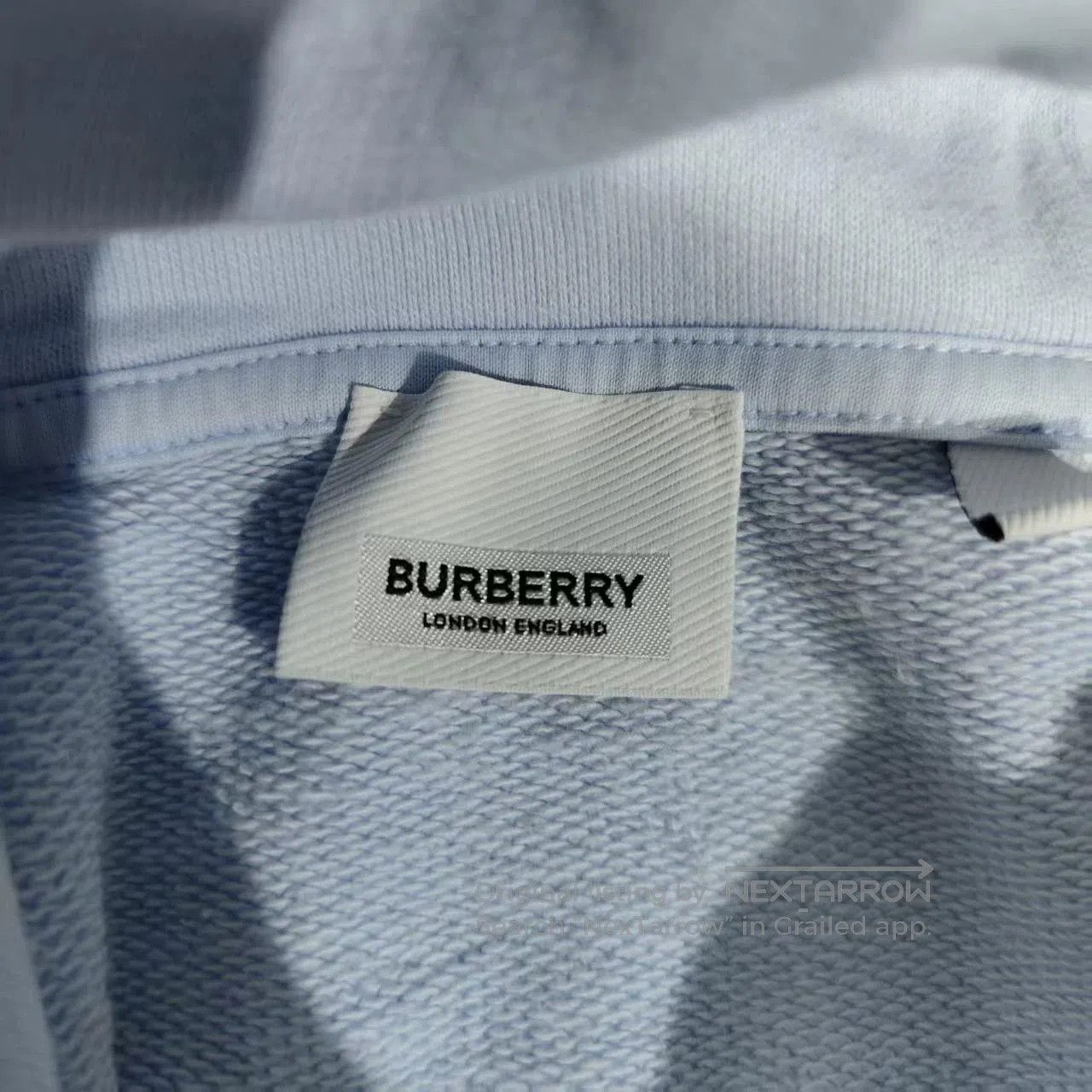 Burberry burberry hoodie in light gray, size xs. Size US XS / EU 42 / 0 - 4 Thumbnail