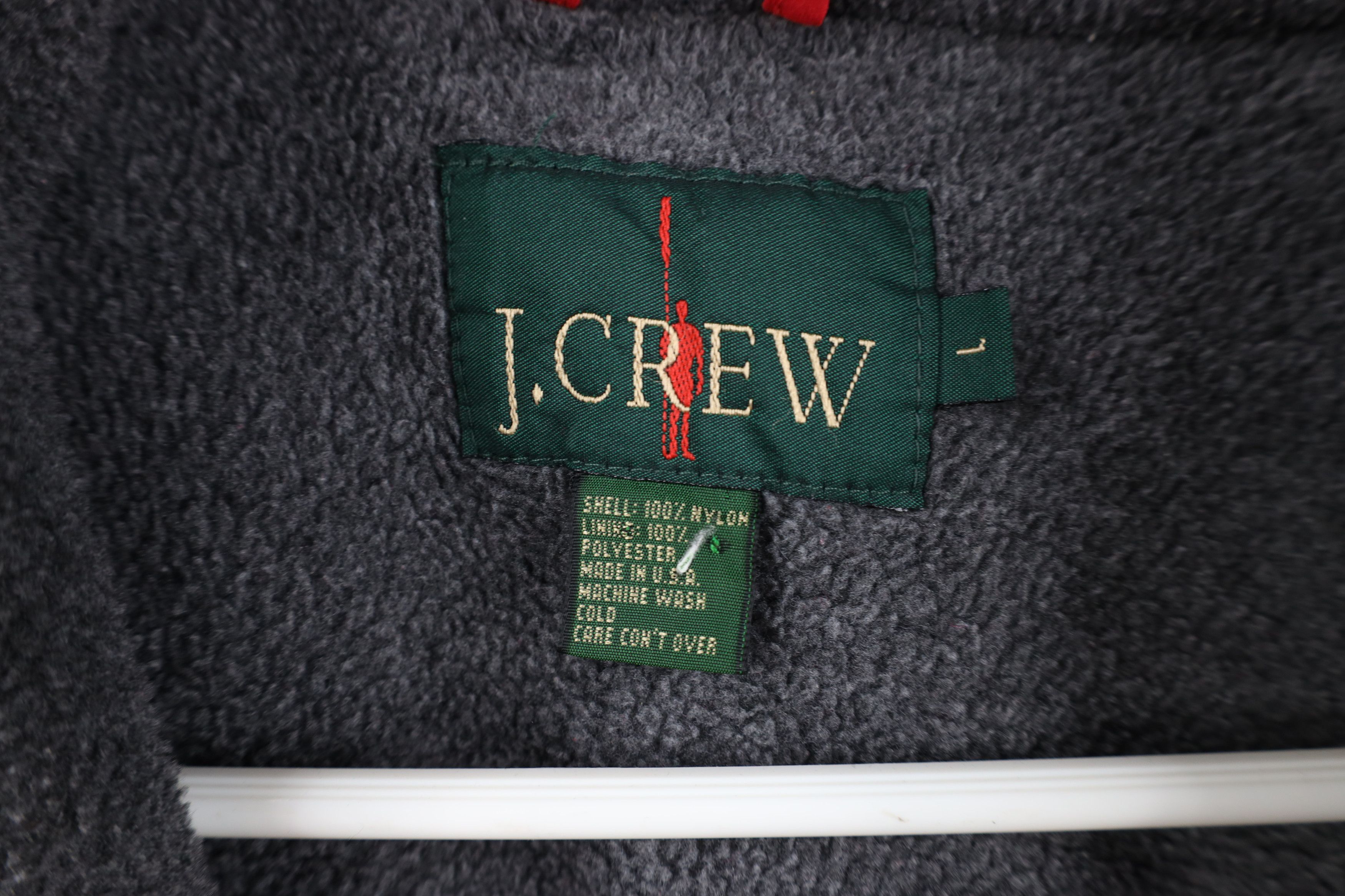 J.Crew Vintage 90s J Crew Lined Chore Barn Parka Jacket Red USA Size US L / EU 52-54 / 3 - 10 Thumbnail